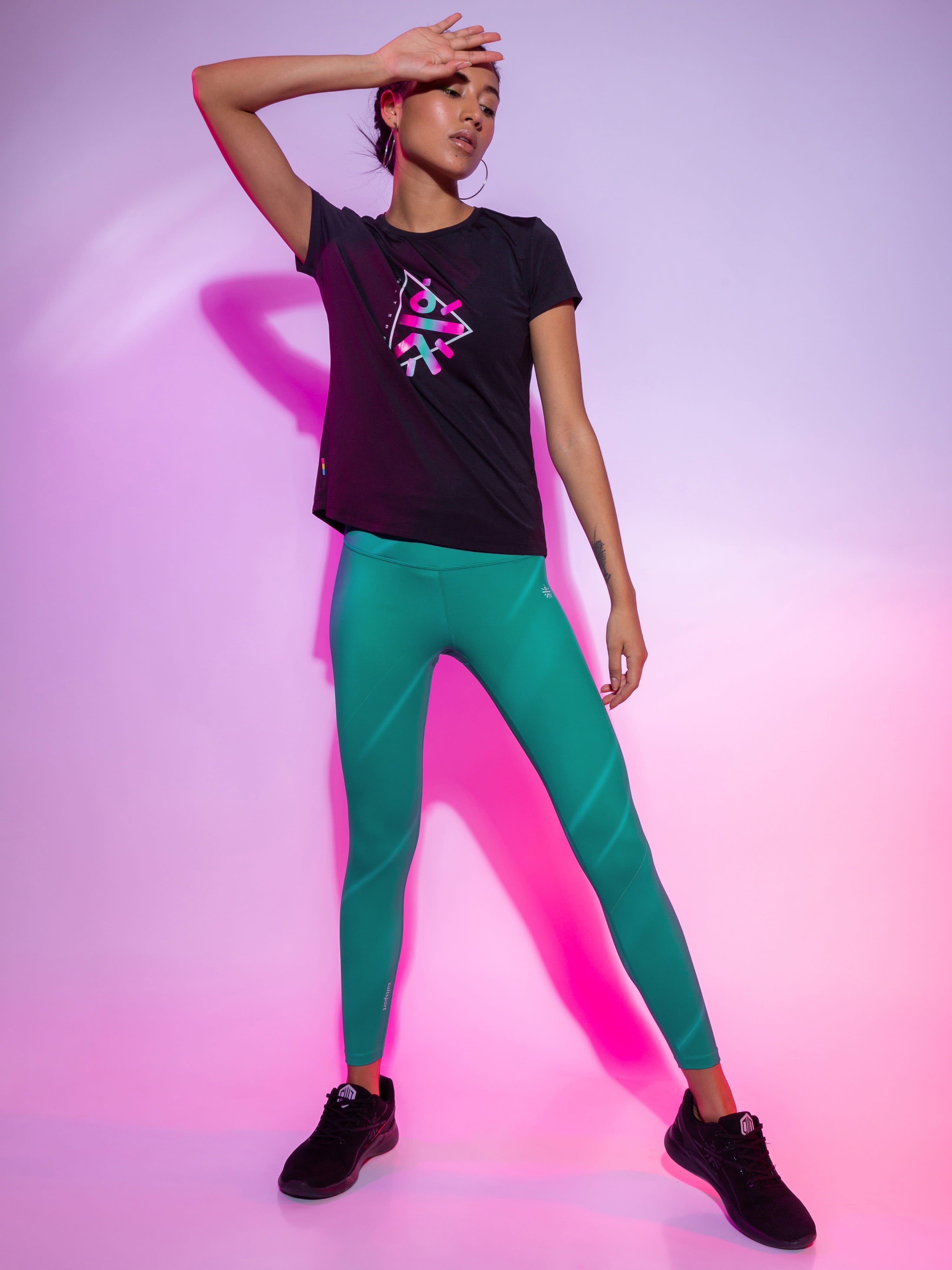 AbsoluteFit Tonal High Waist Tights