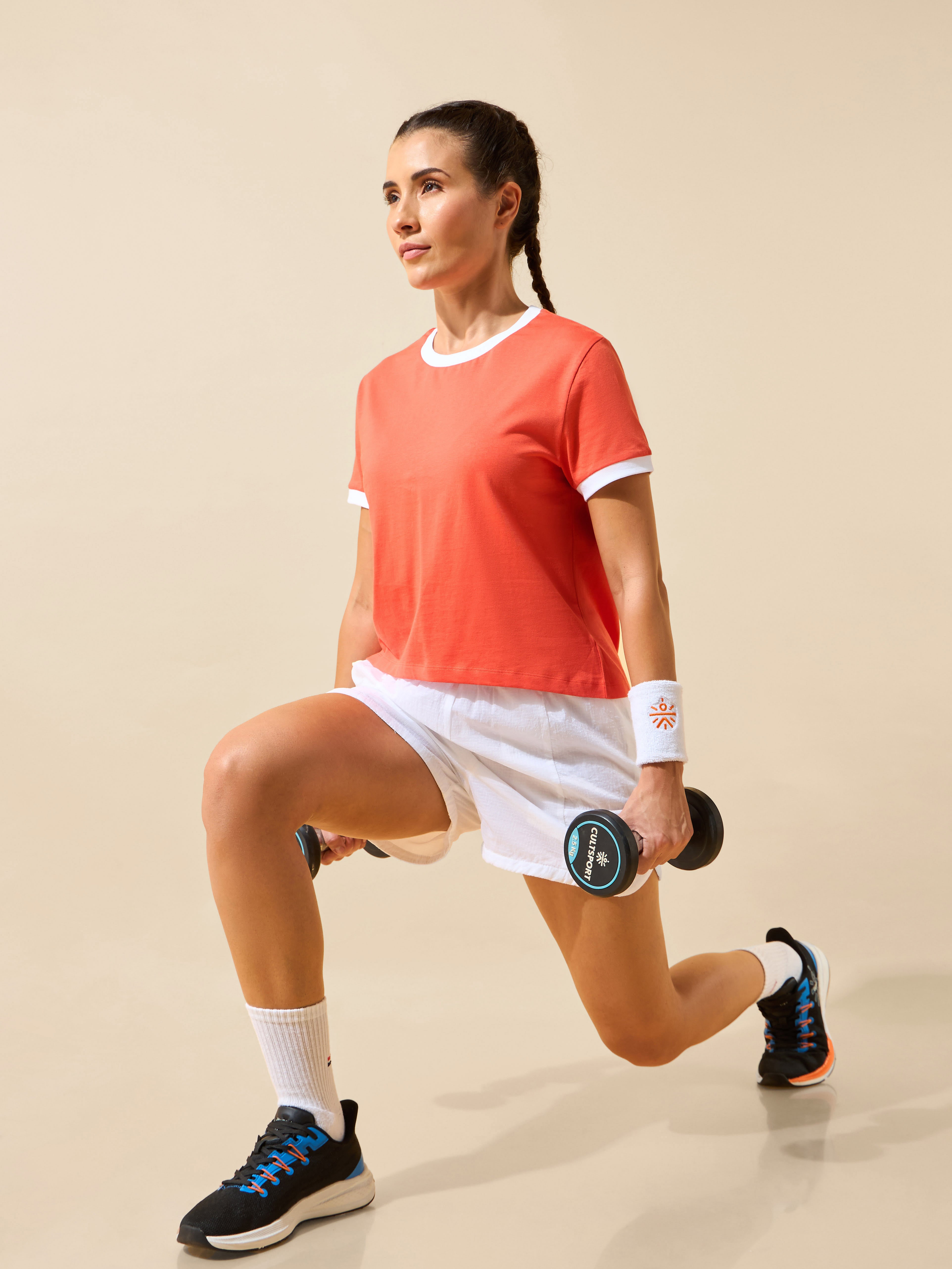 High Impact Cropped Training T-shirt