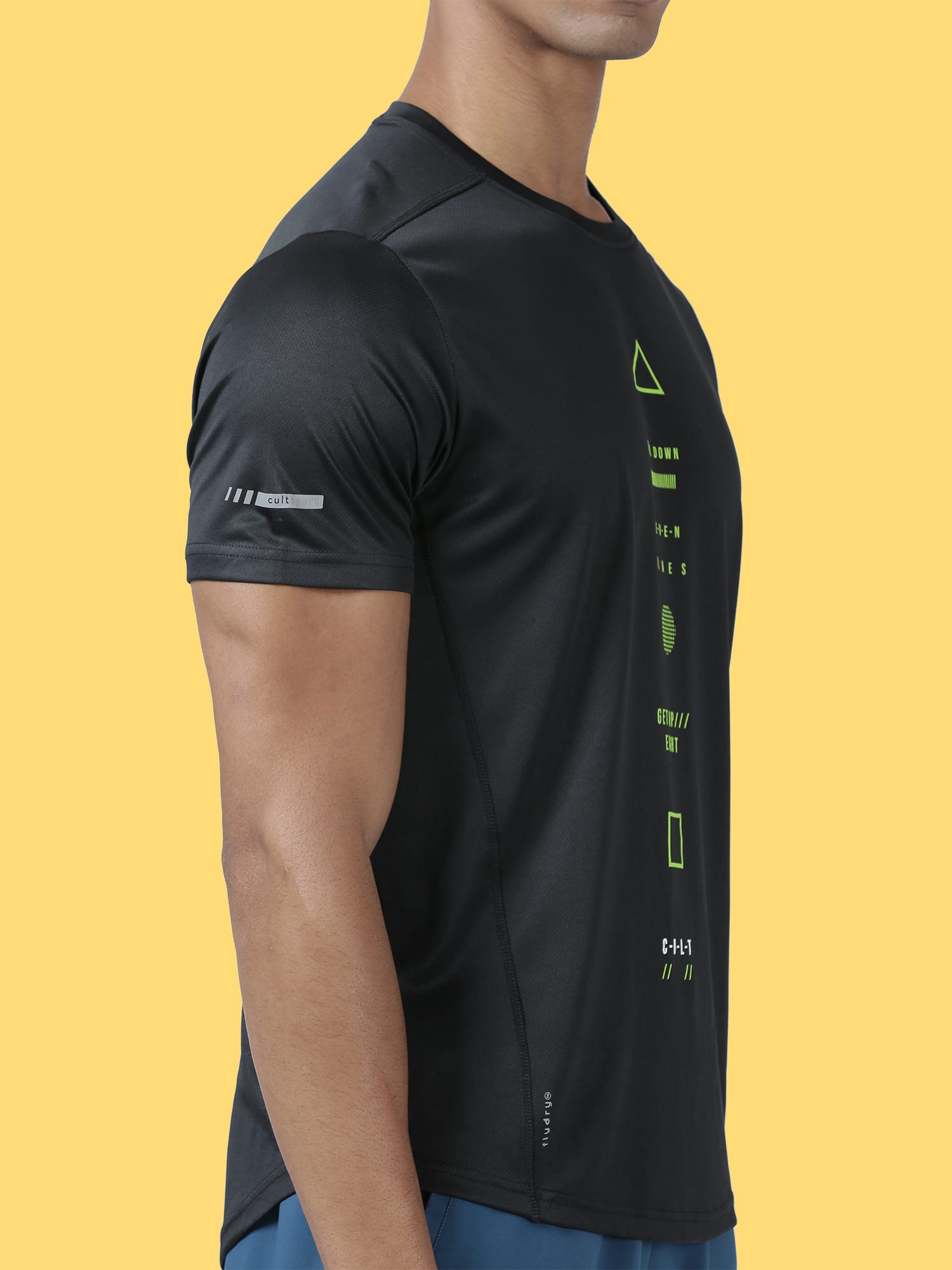 Code Push Black Gym Tee