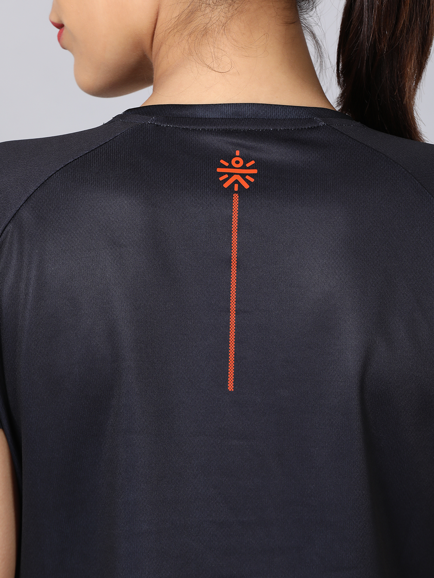 Code Sprint Black Slim Training Tee