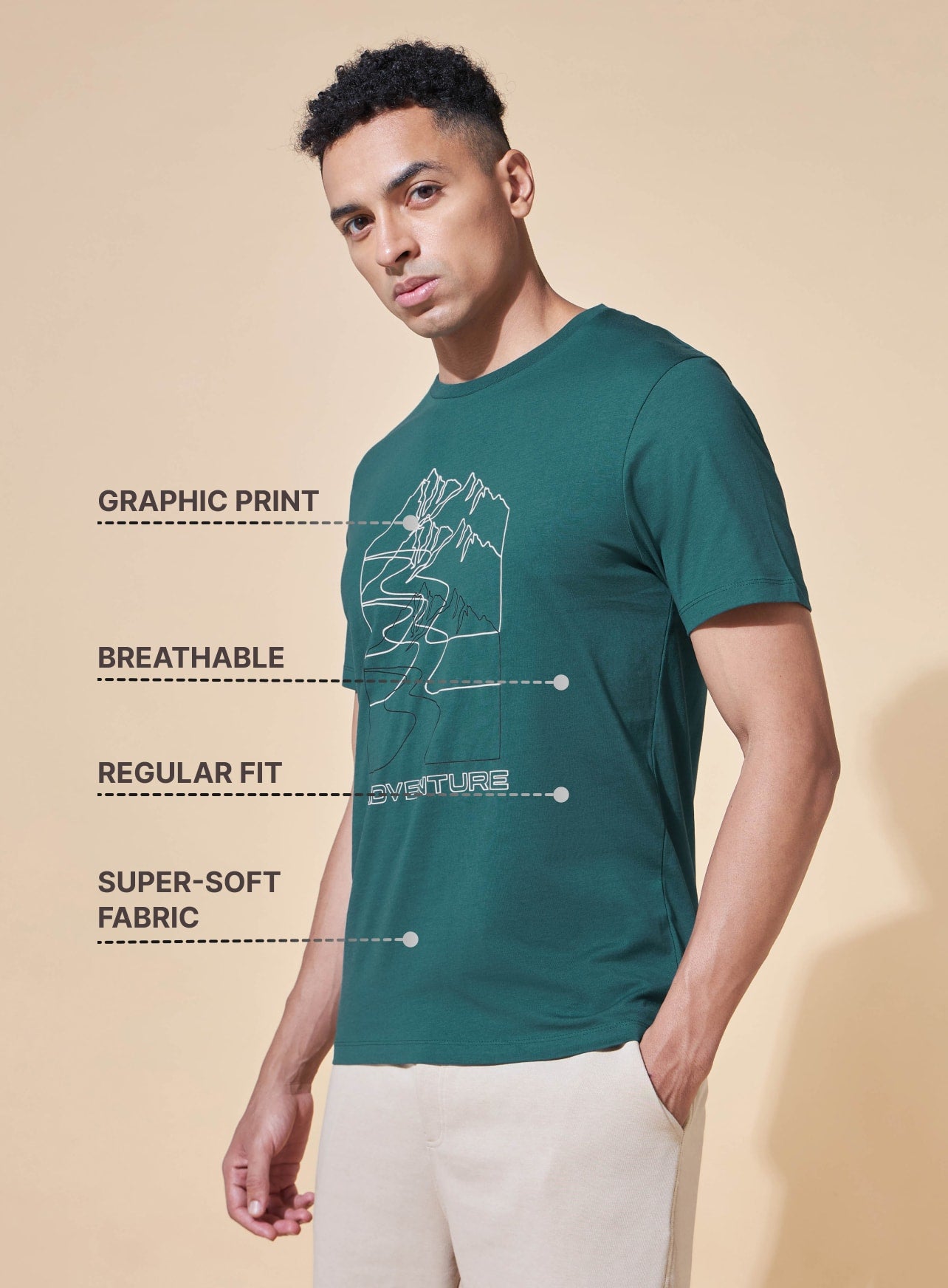Adventurer Print T-shirt