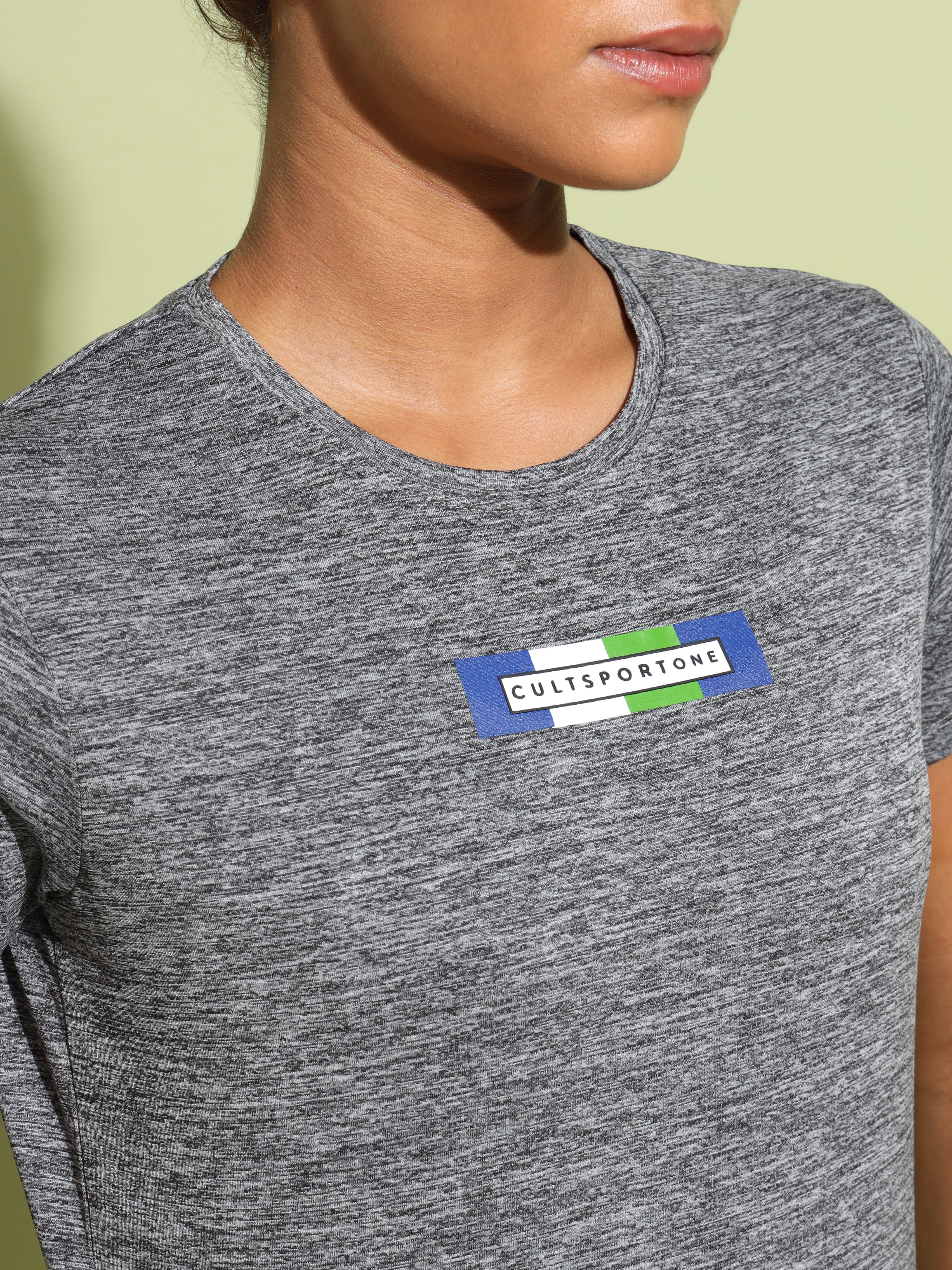 Active T-shirt with Graphic Print