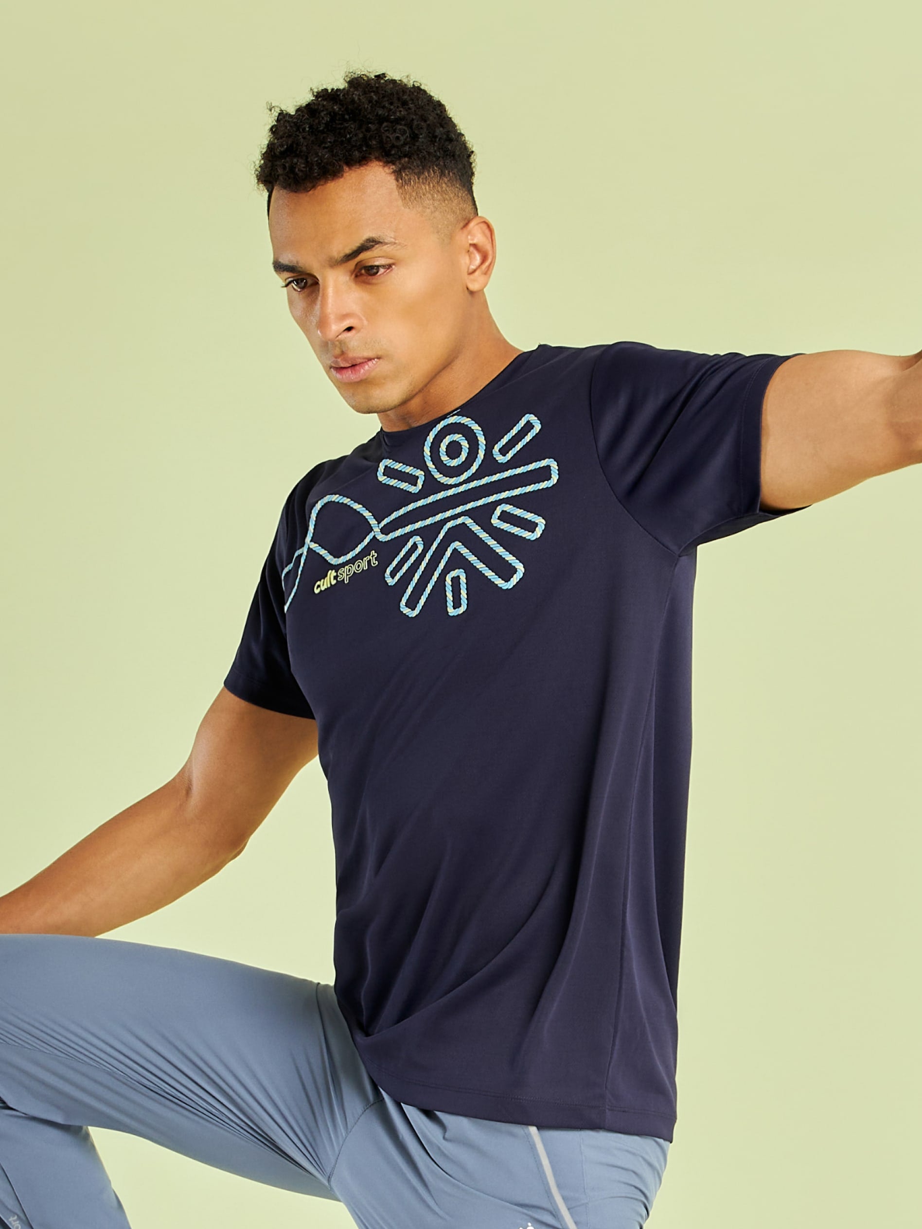 Graphic Print Performance T-shirt