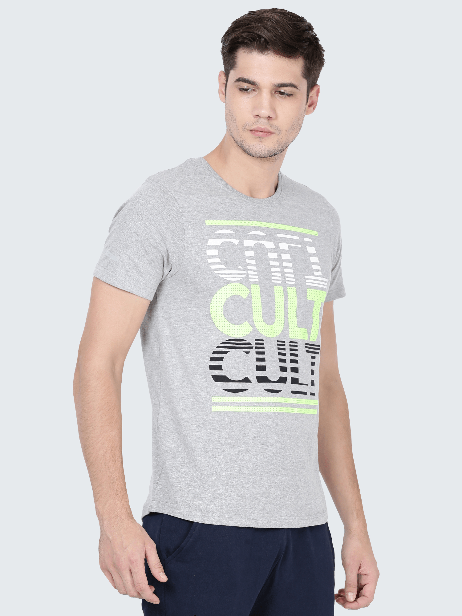 Signature CULT Grey Workout Tee