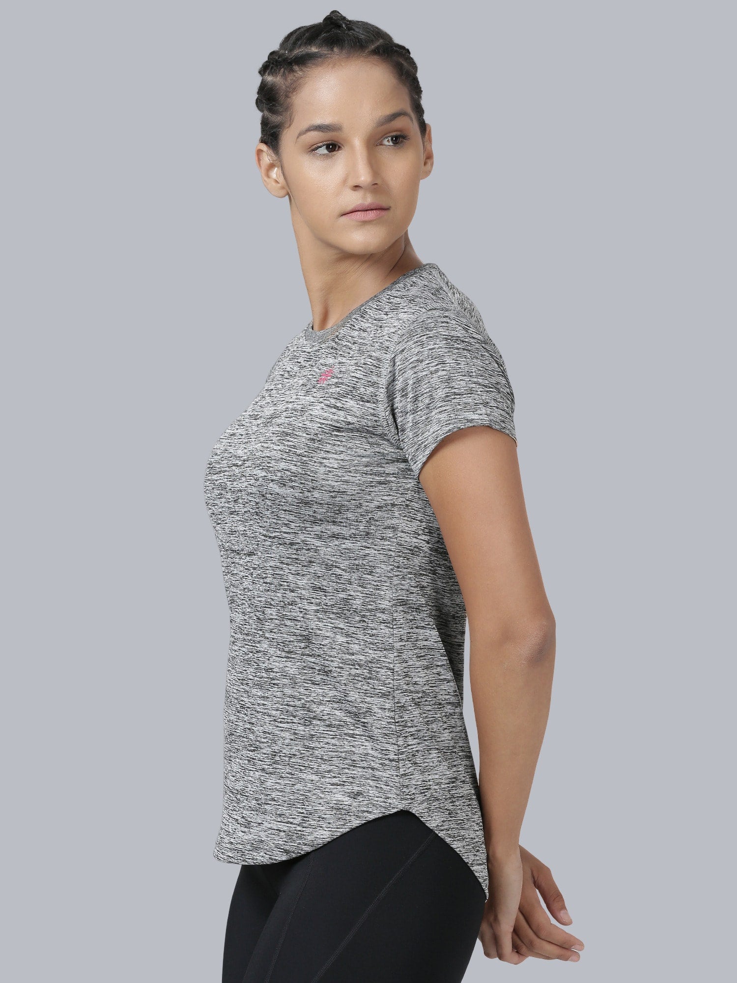Vital Breeze Grey Gym Tee