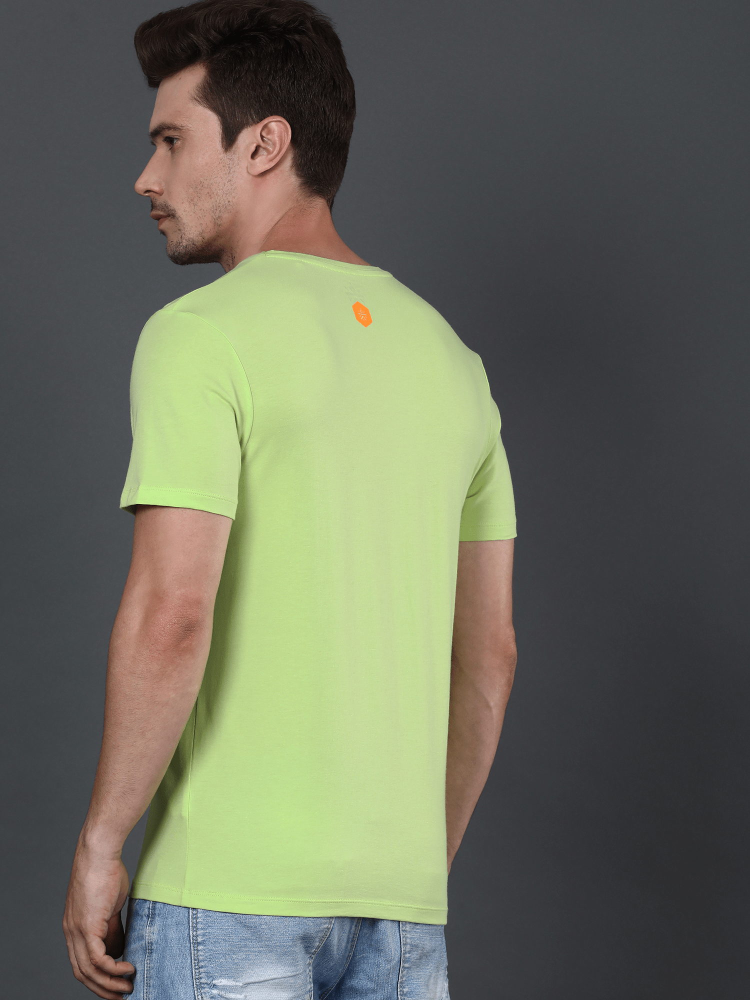 Bamboo Crisp Lime Casual Tee