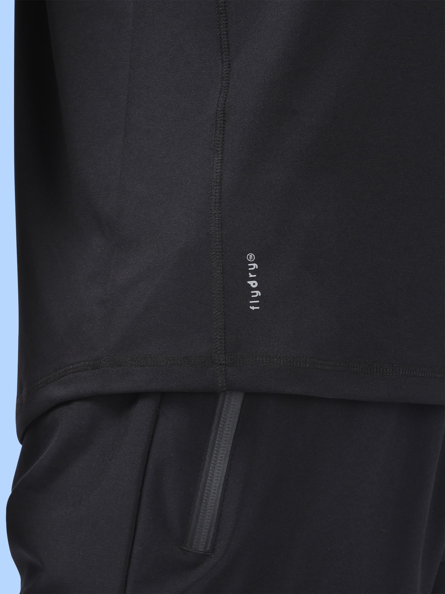 Vital Vent Black Running Relaxed Tee