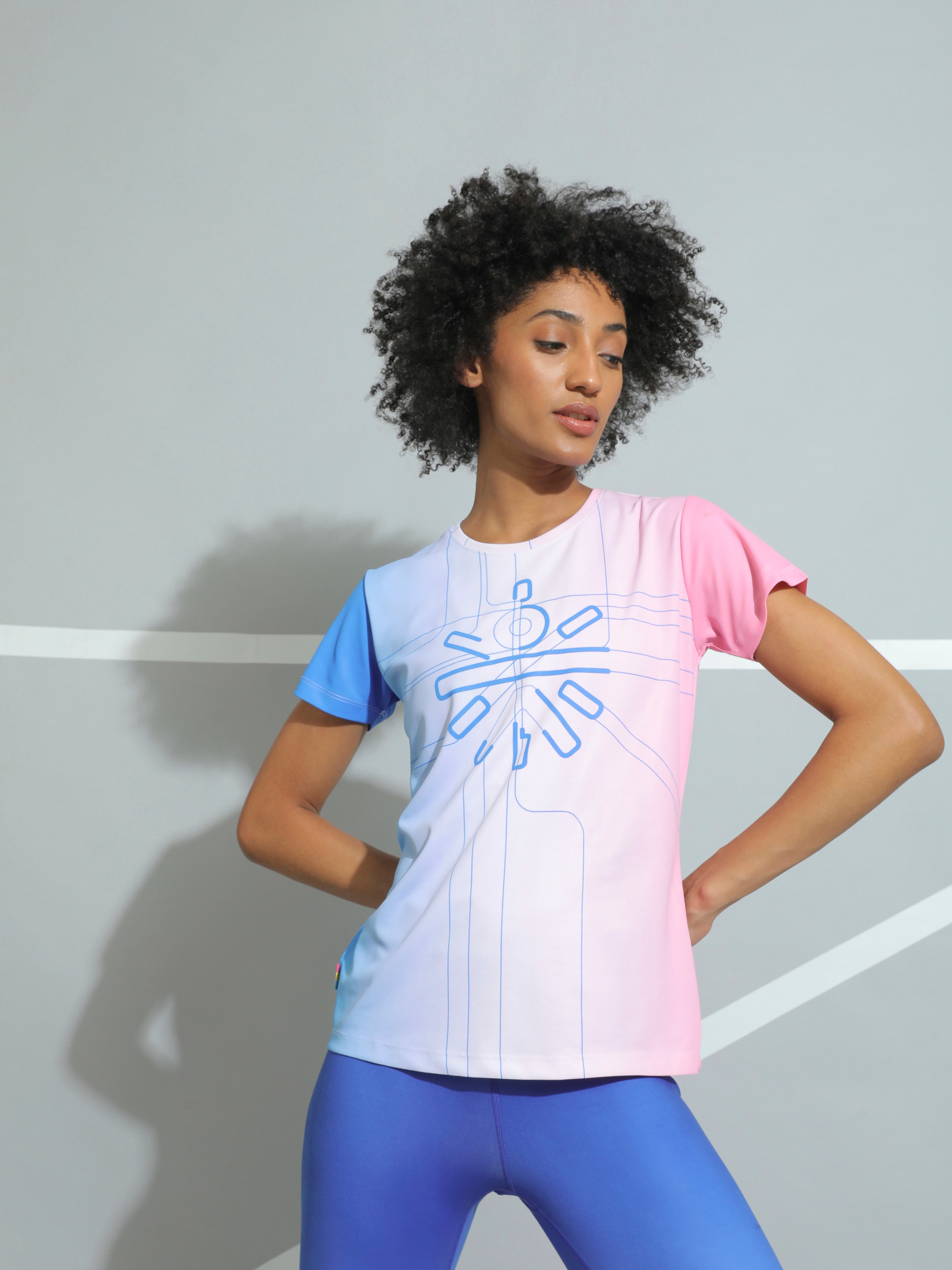 Ombre Logo Active T-shirt