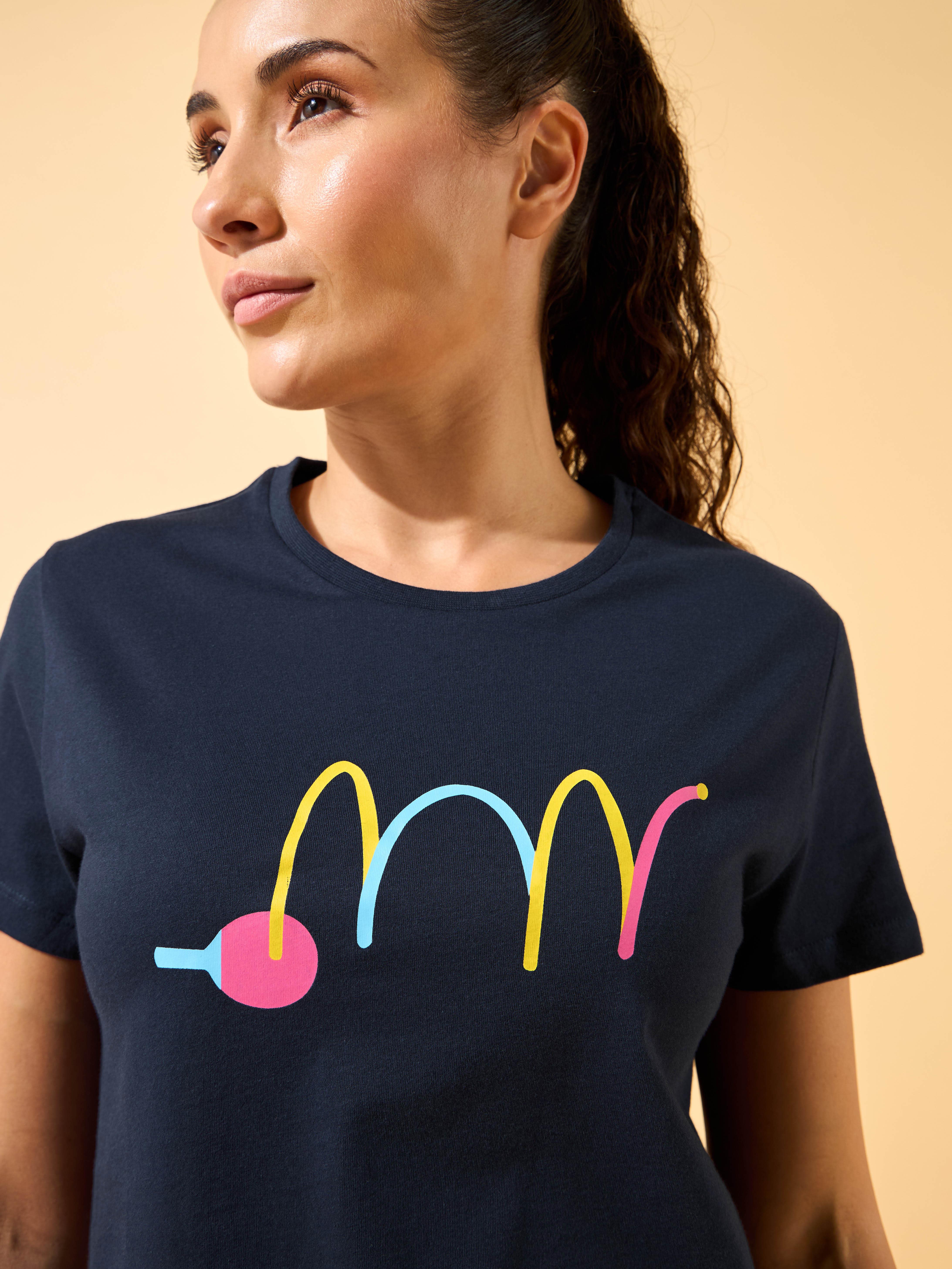 Ping Pong Print T-shirt