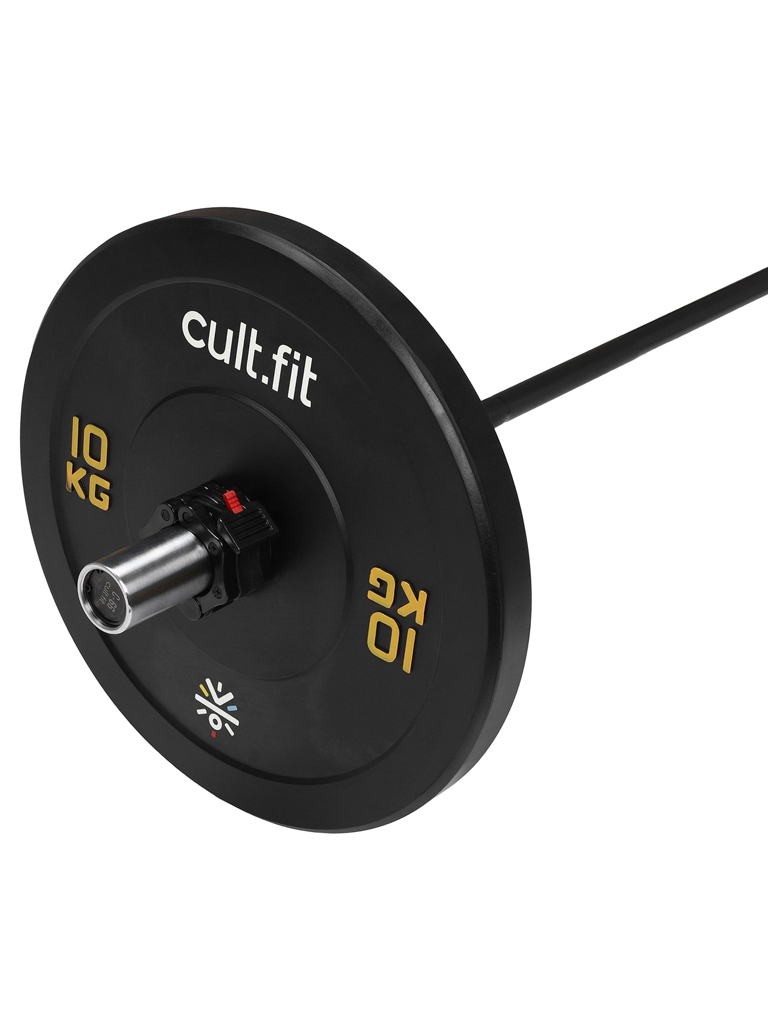 cult.fit Bumper Plate - 10 KG x 2 Pcs