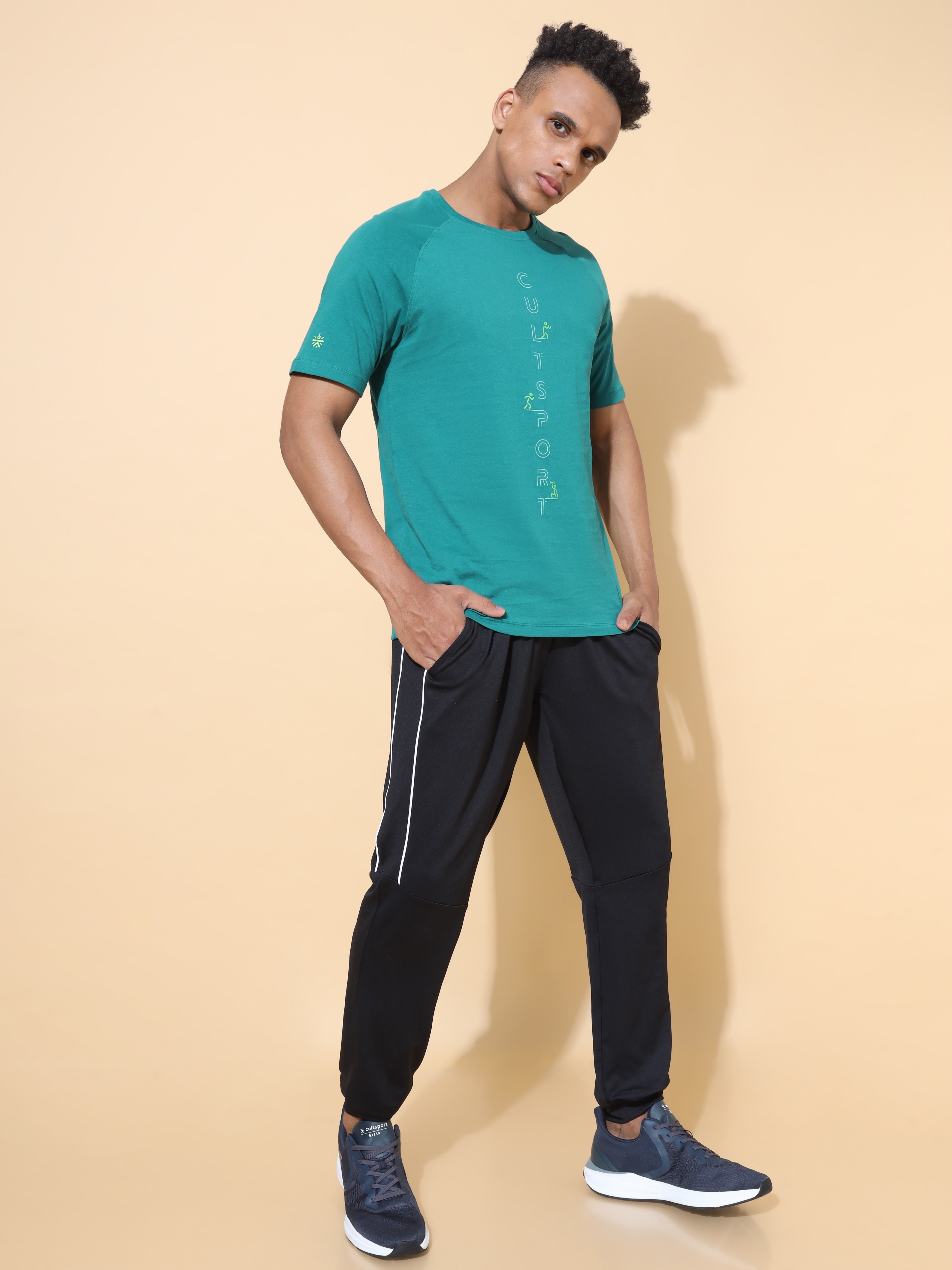 Raglan Sleeve Comfort T-shirt with Graphic