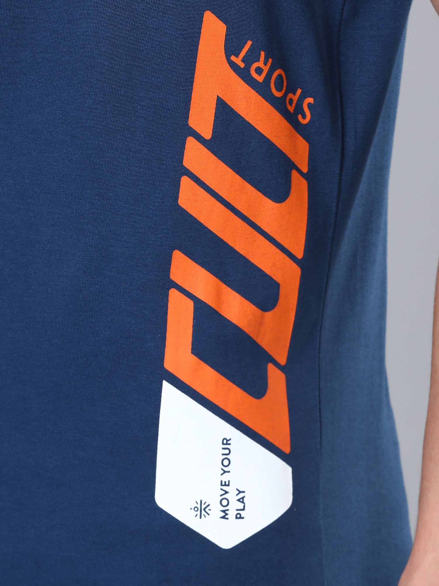 Everyday Classic Blue Casual Tee