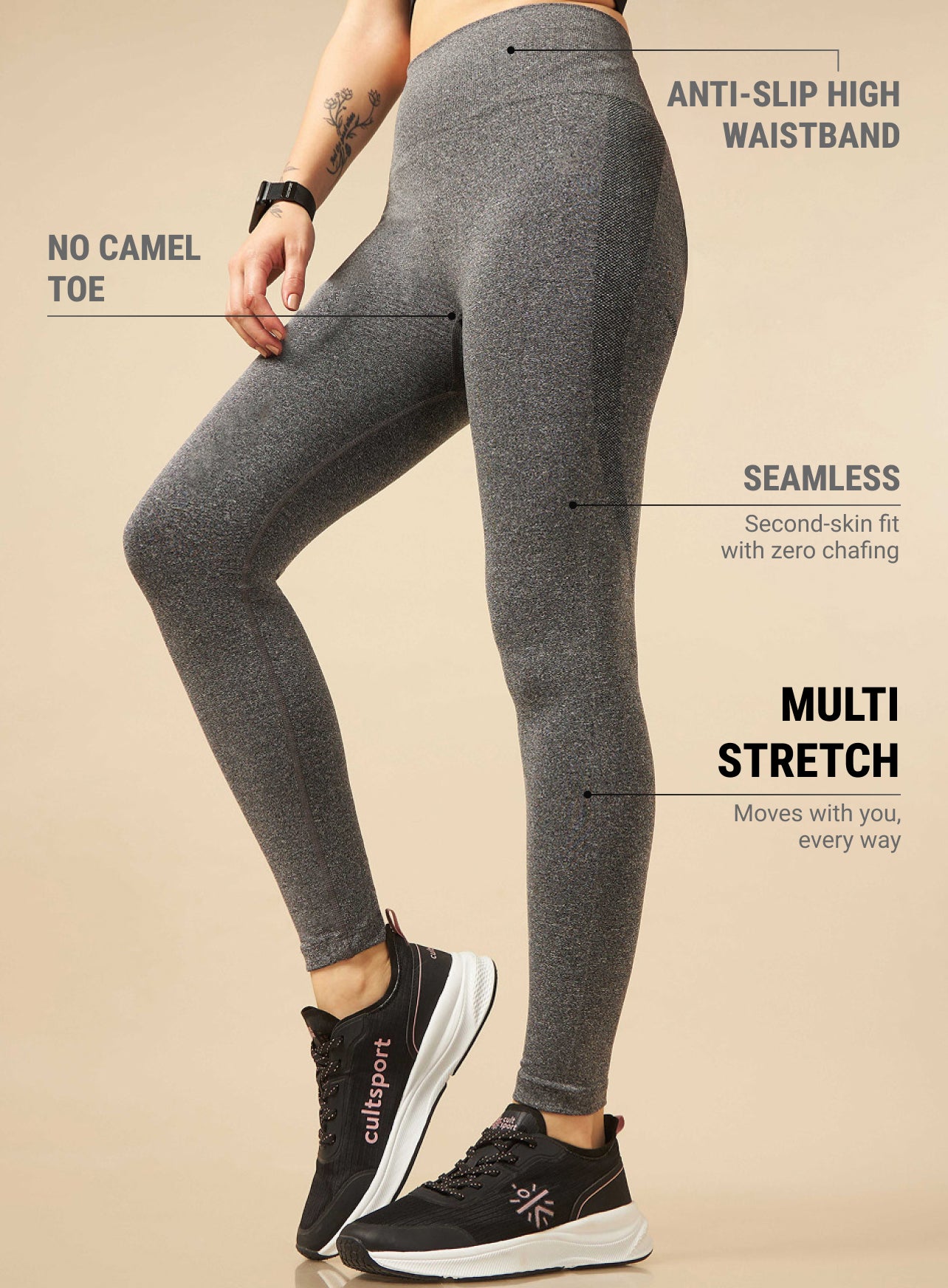 Seamless High Waist Leggings
