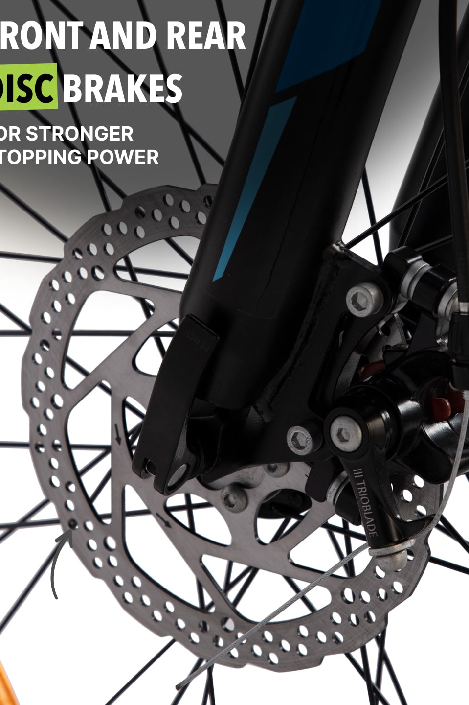 Dauntless24TBlue Steel Single Speed 24 inch Mountain Cycle, Front Suspension, Double Wall Rim and Dual Disc Bake