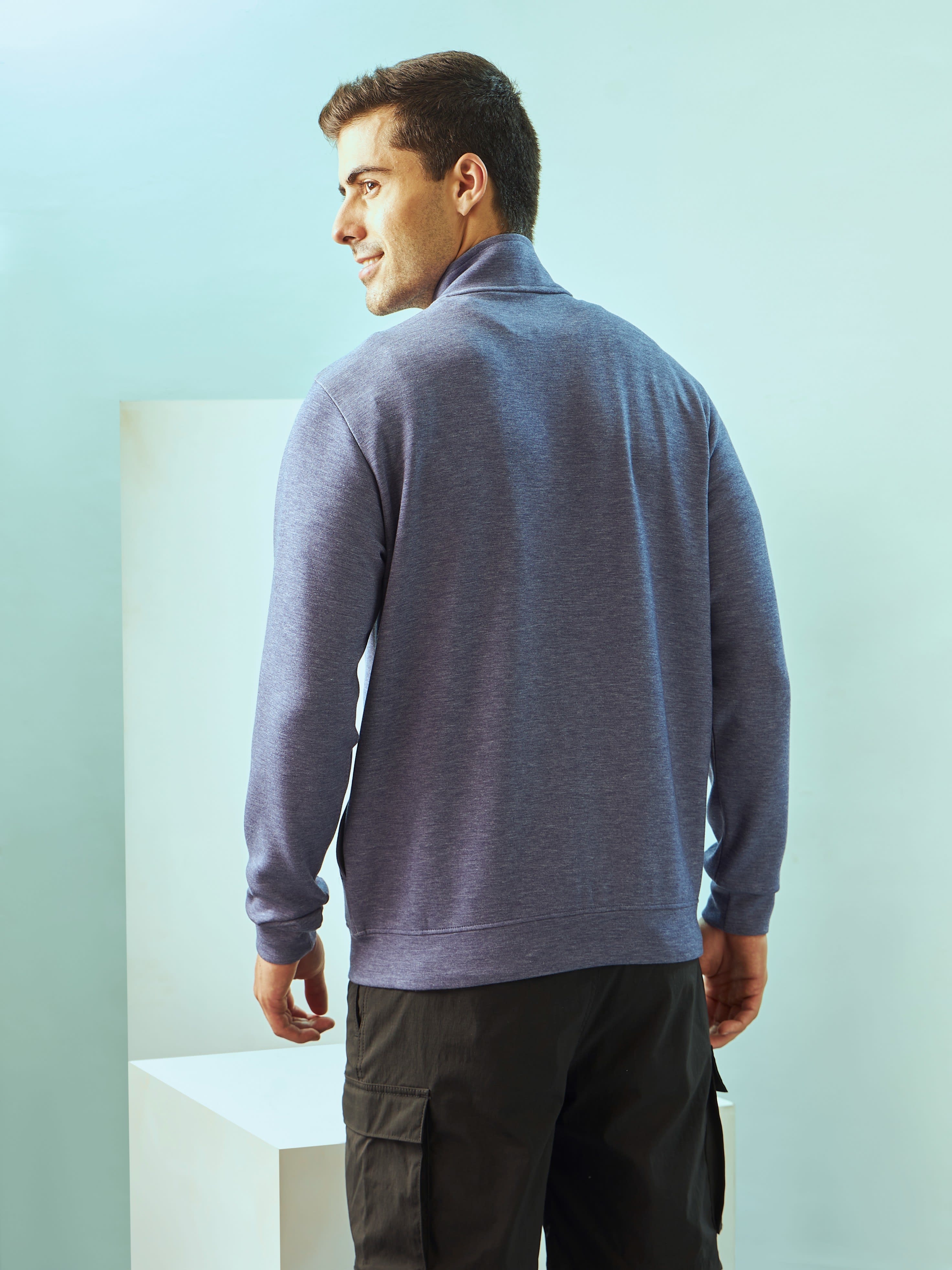 Zip-Front Jacket with Side Pockets