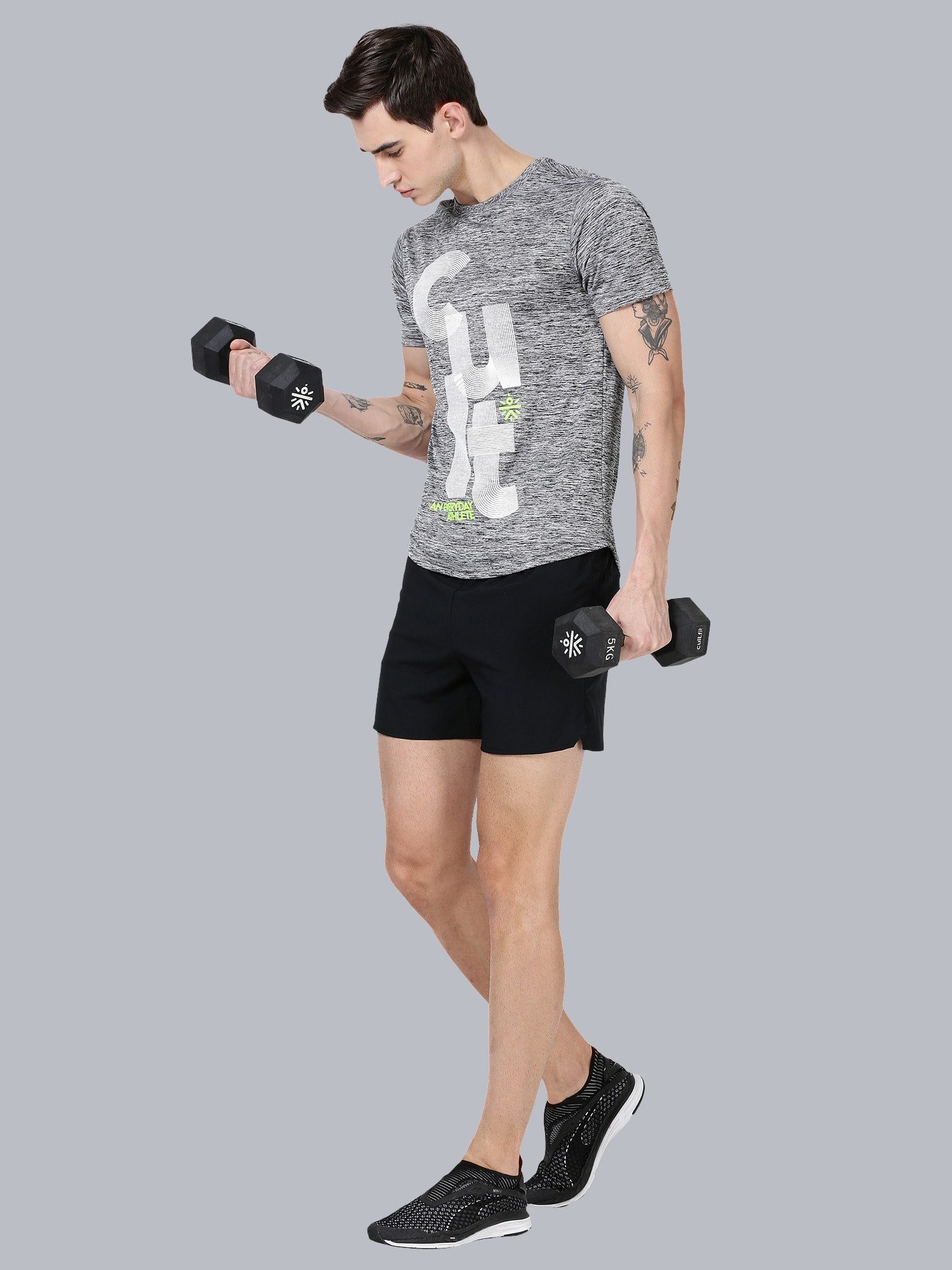 Signature Cultsport Grey Gym Tee
