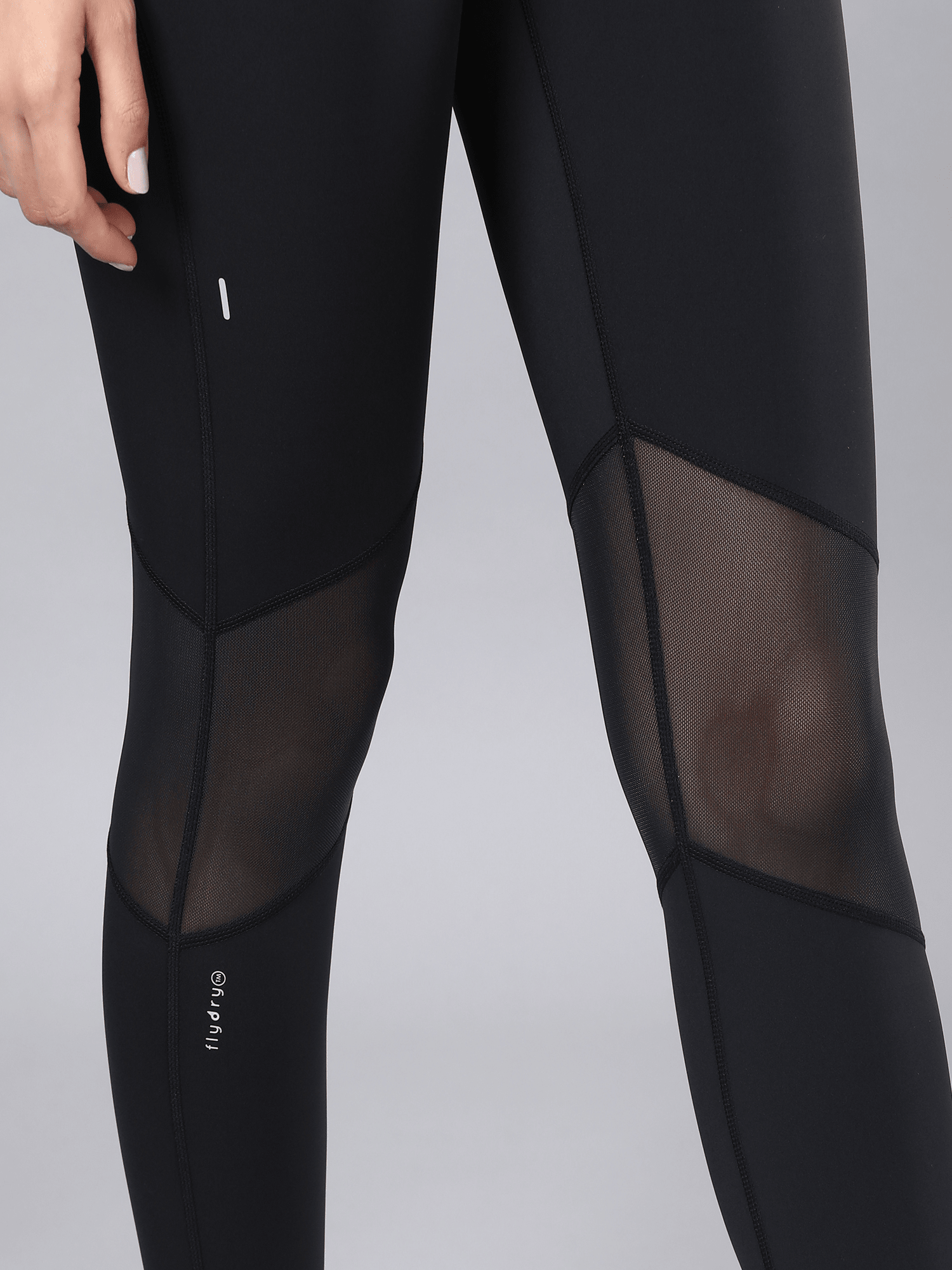 AbsoluteFit Power Mesh Black workout Leggings