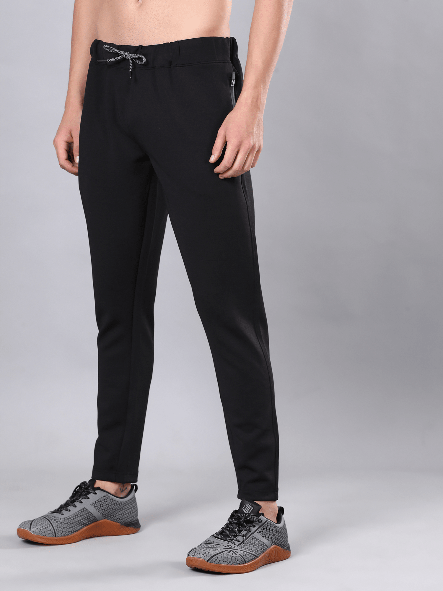 Vital Jet Black Workout Joggers
