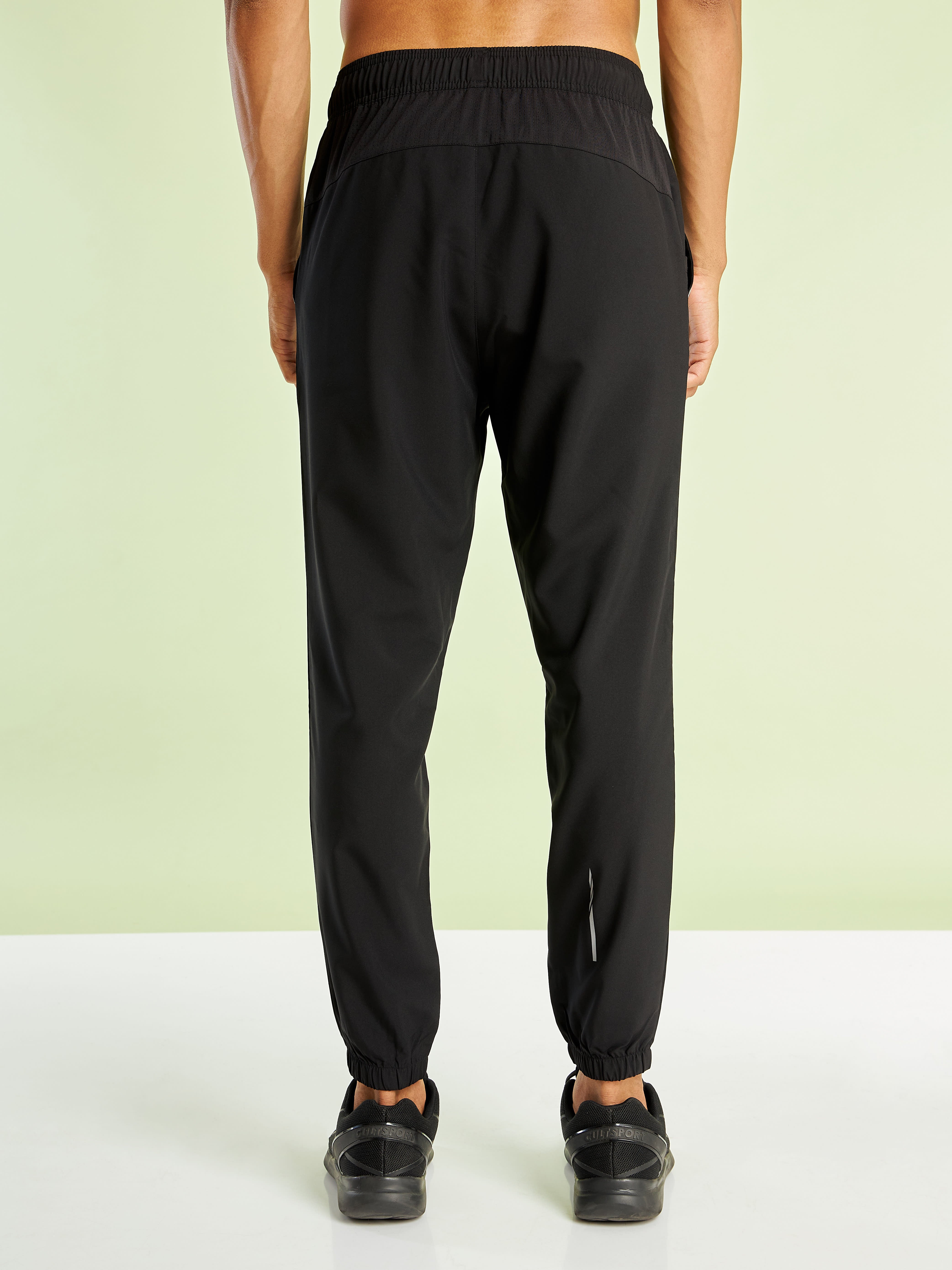 Slim Fit Running Joggers with Side Pockets