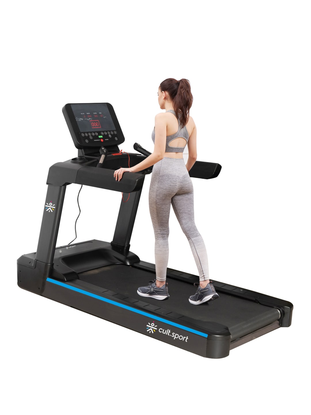 OptiRun Titan XZ8001S Treadmill | 7 HP Peak AC Motor | Max Weight-180kg | Max Speed-20kmph (with 6 months extended warranty)