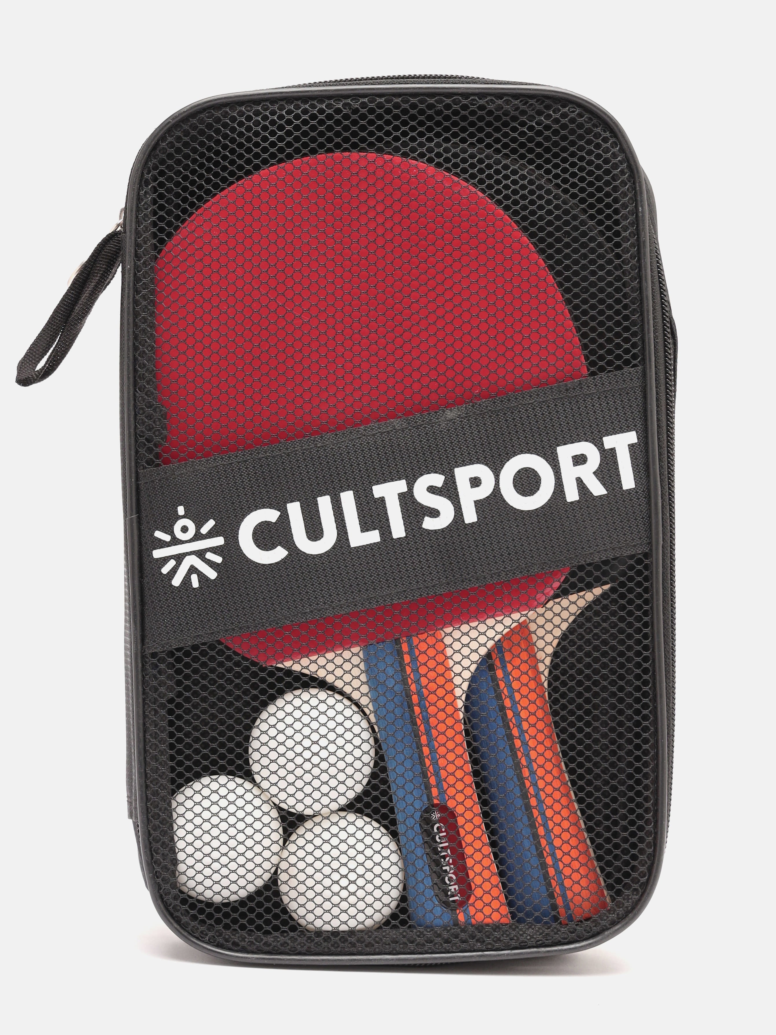 Set of 2 Table Tennis Racket with Cover and Balls