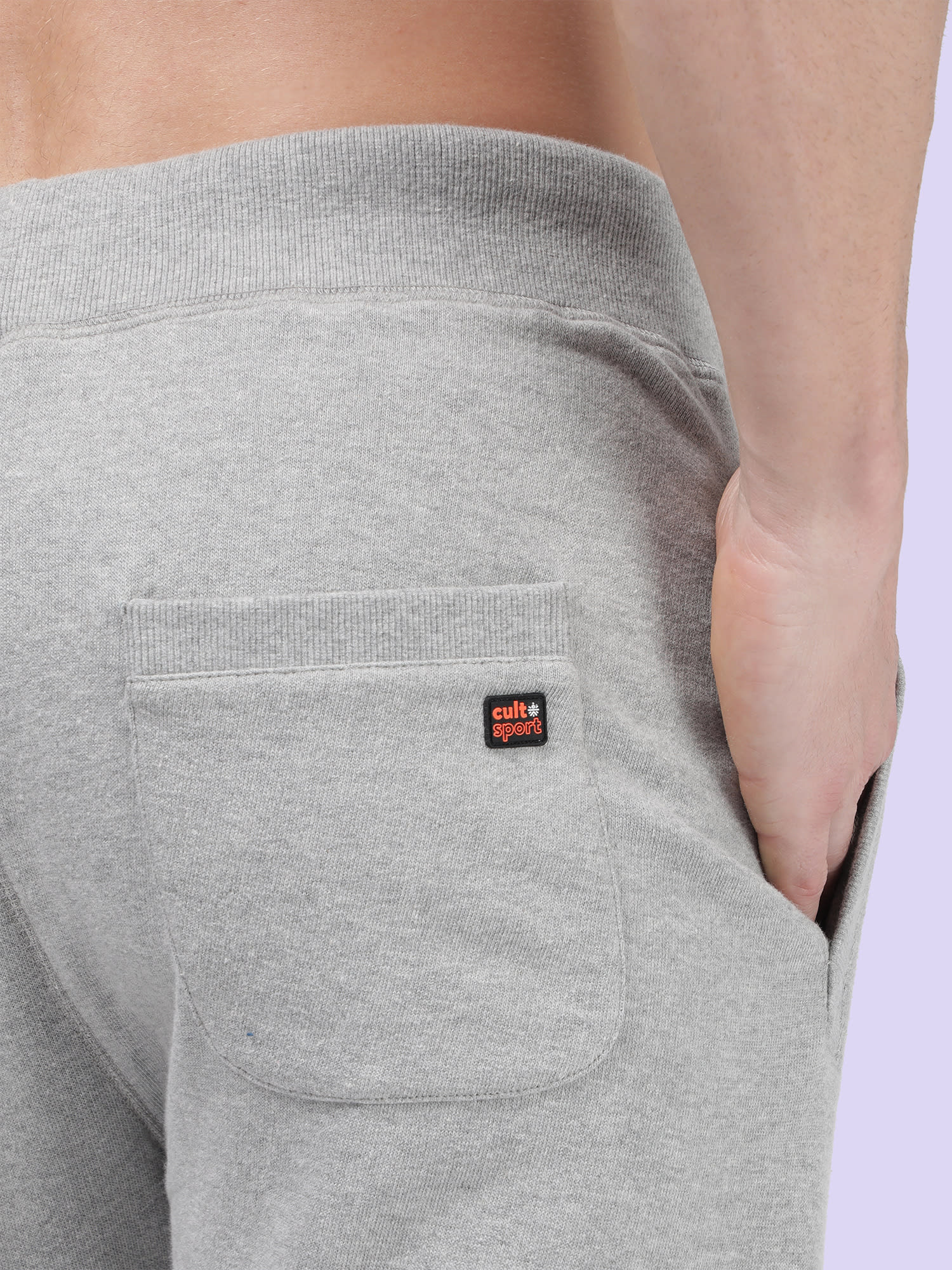 Men's Flex Grey Tapered Street Joggers