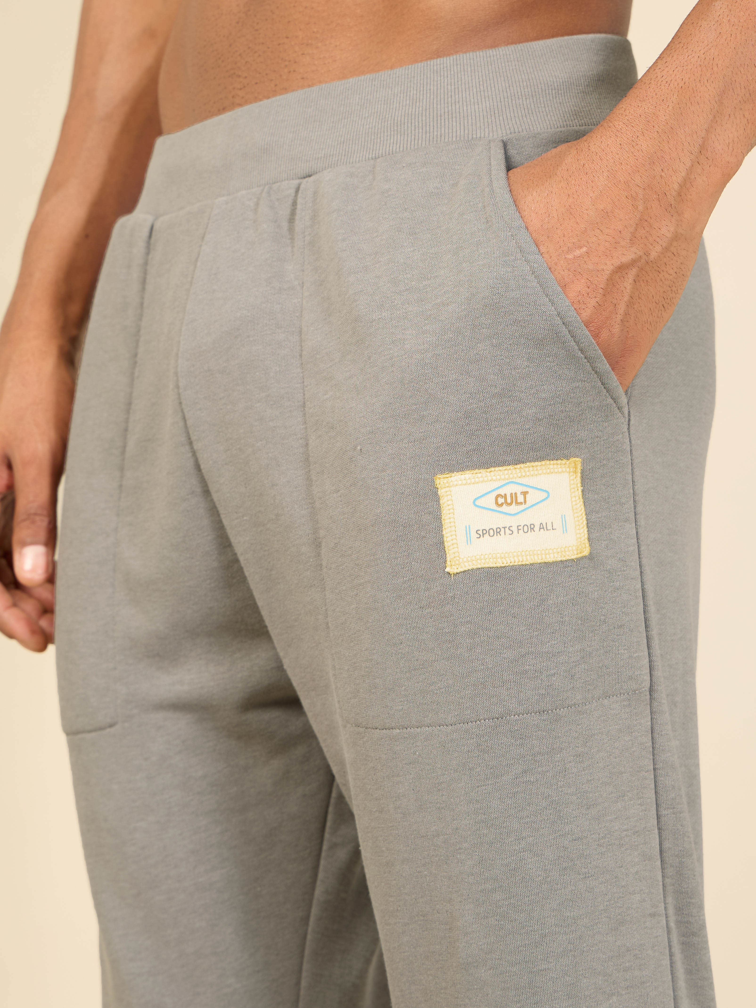 Men Grey Sports for all Joggers