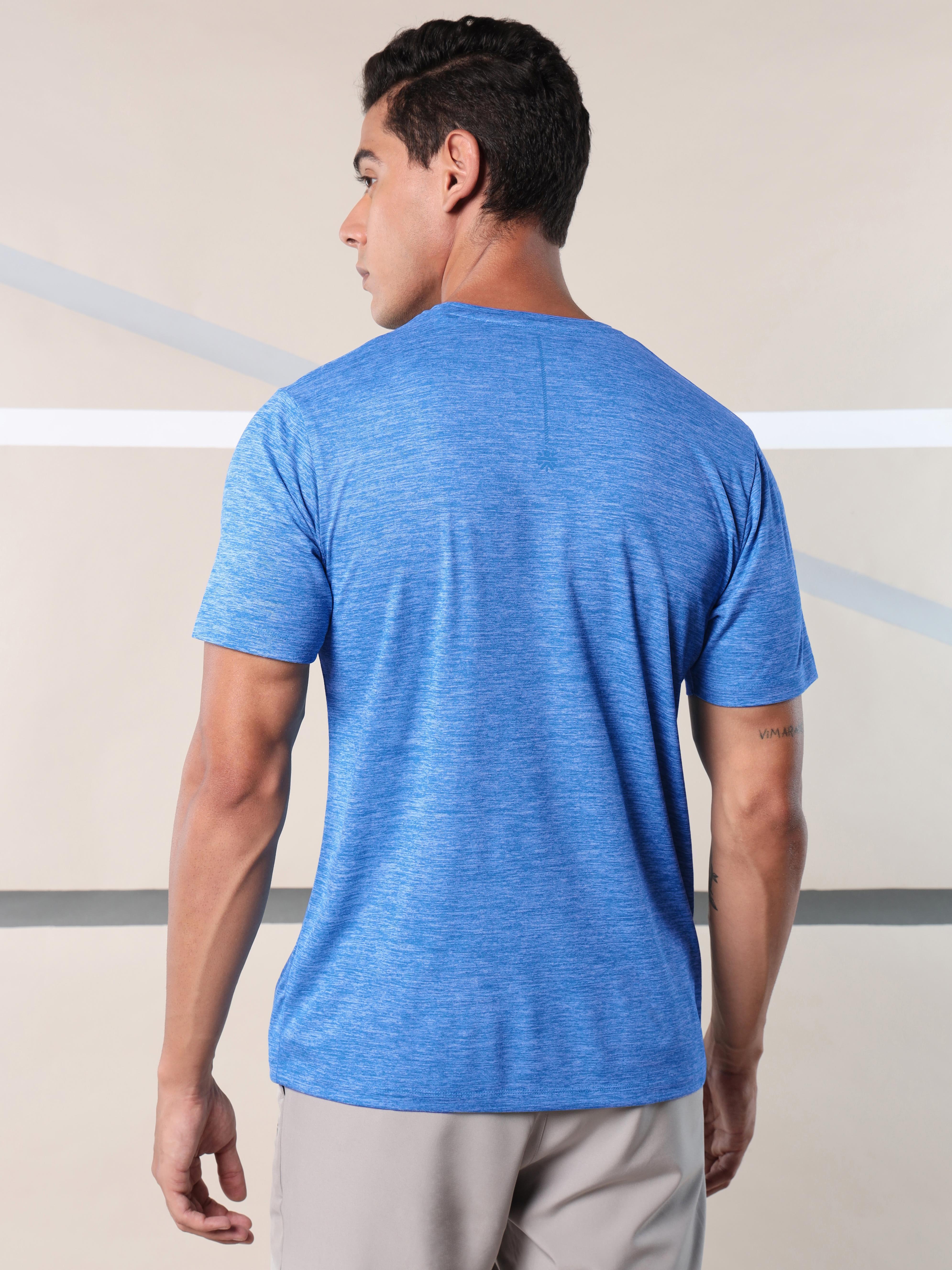 Men's Train All Day Royal Blue Comfortech T-shirt