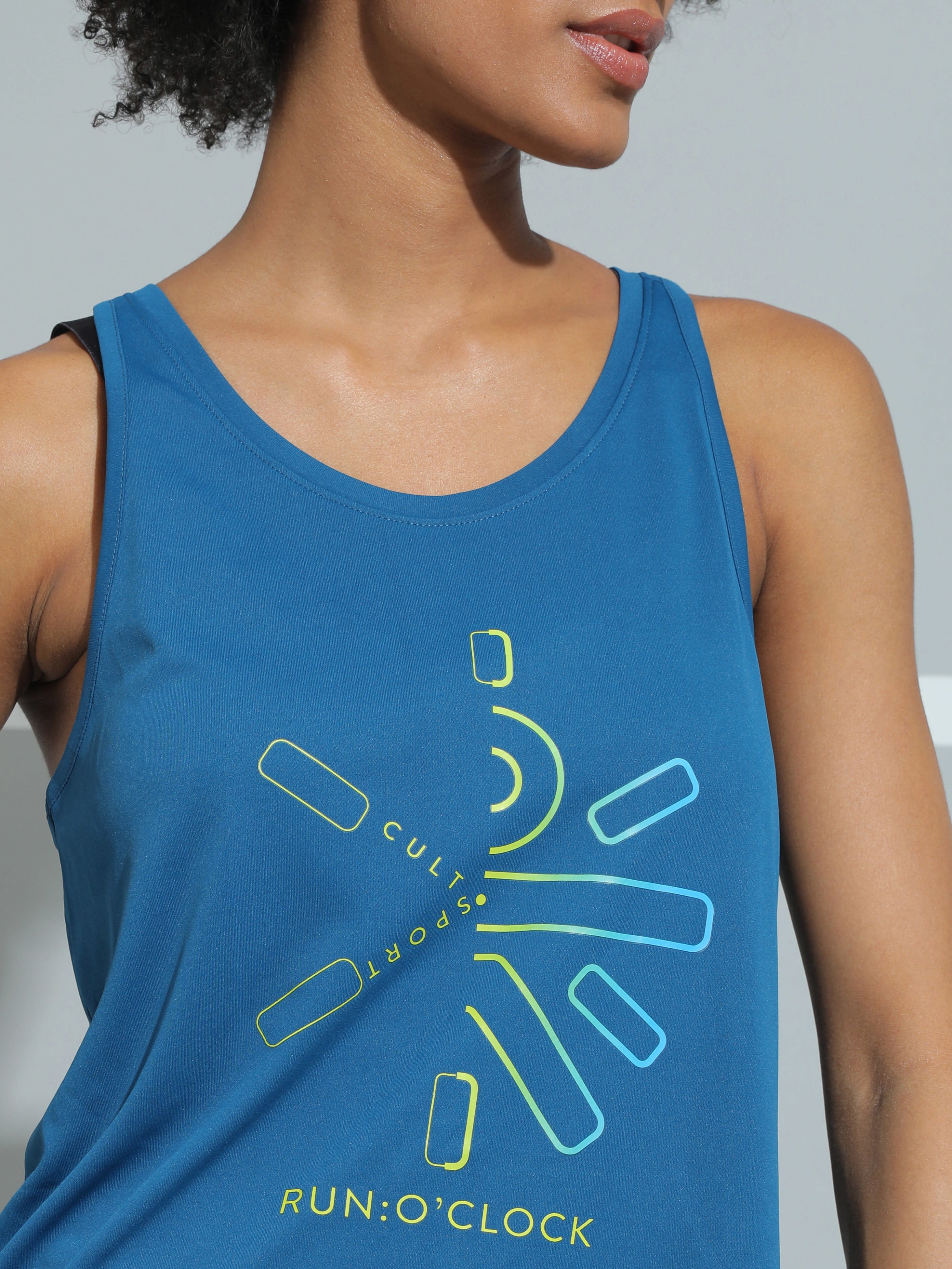 Ombre Logo Active Tank Top