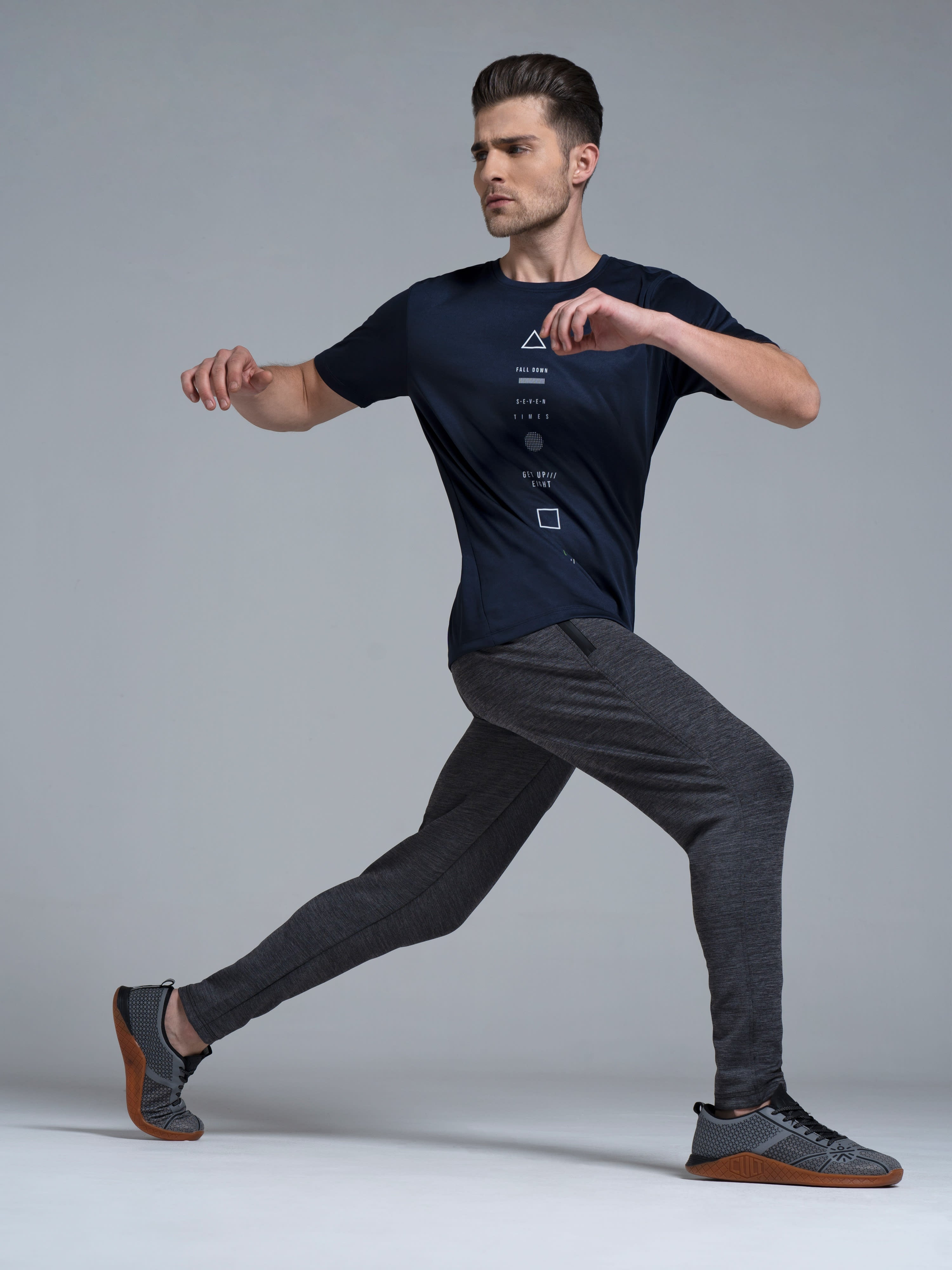 FAB Men's Minimalistic Workout T-shirt