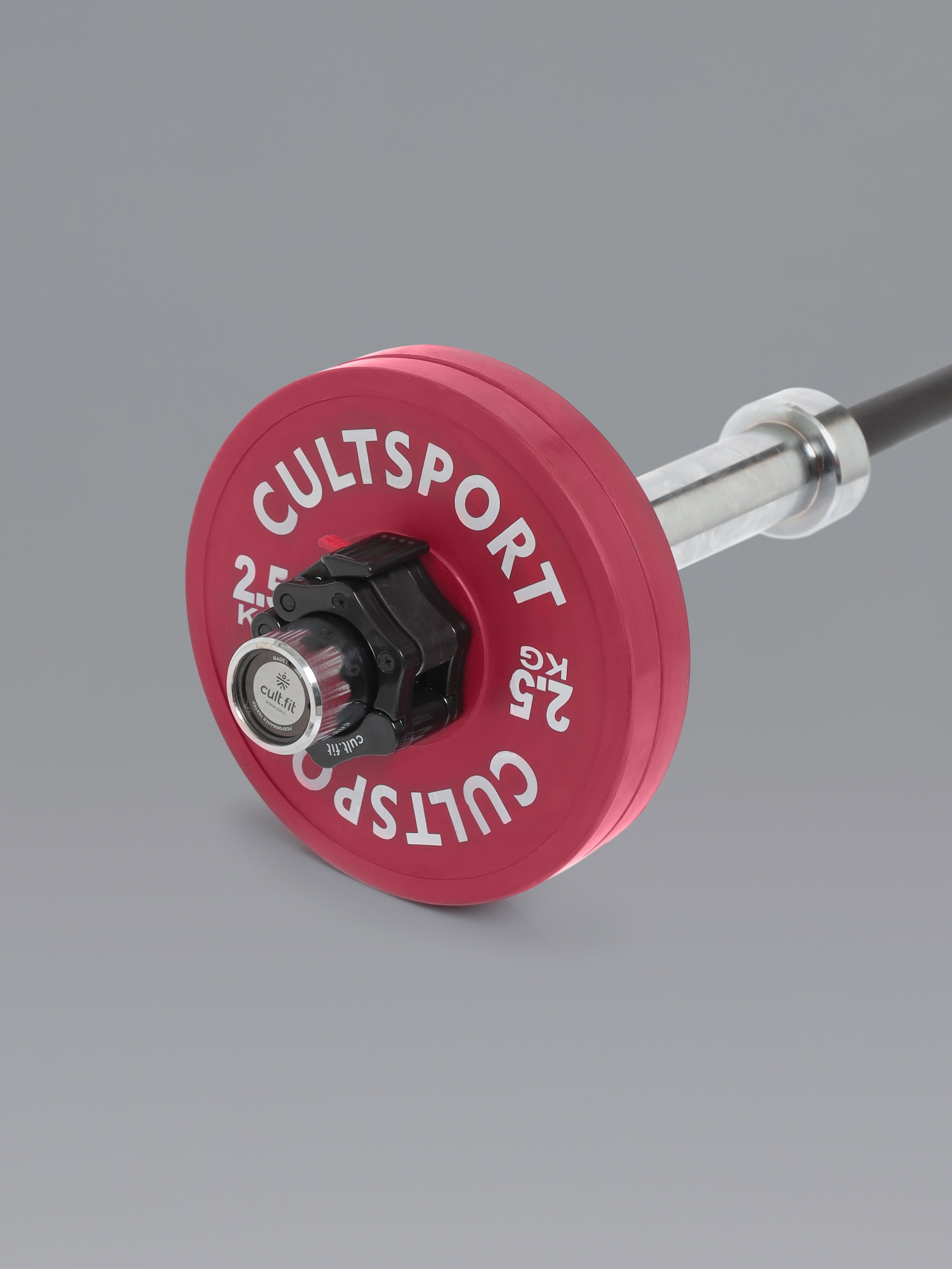 2.5kg Pack of 4 Colour Bumper Plate with rubber coating