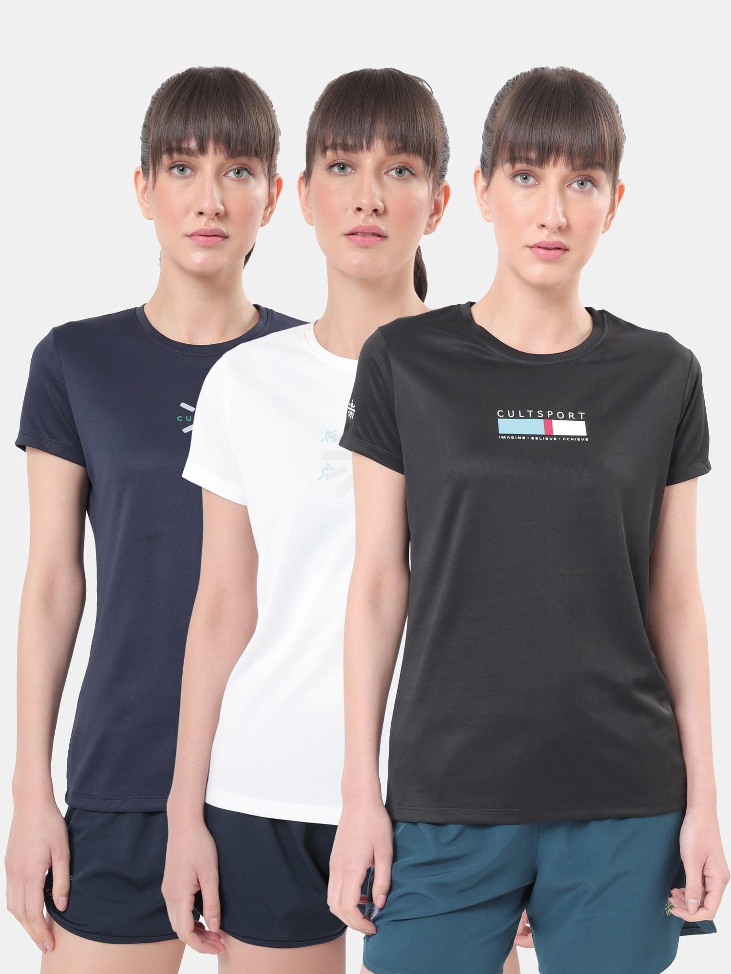 Graphic Play Performance T-shirt Pack of 3