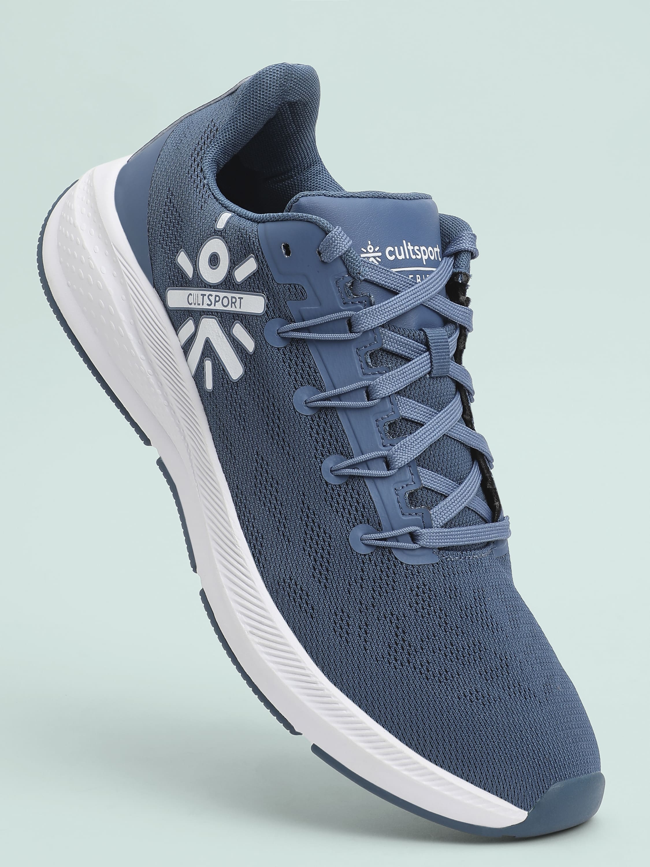 cult Firebird Men Running Shoes - Dusky Blue