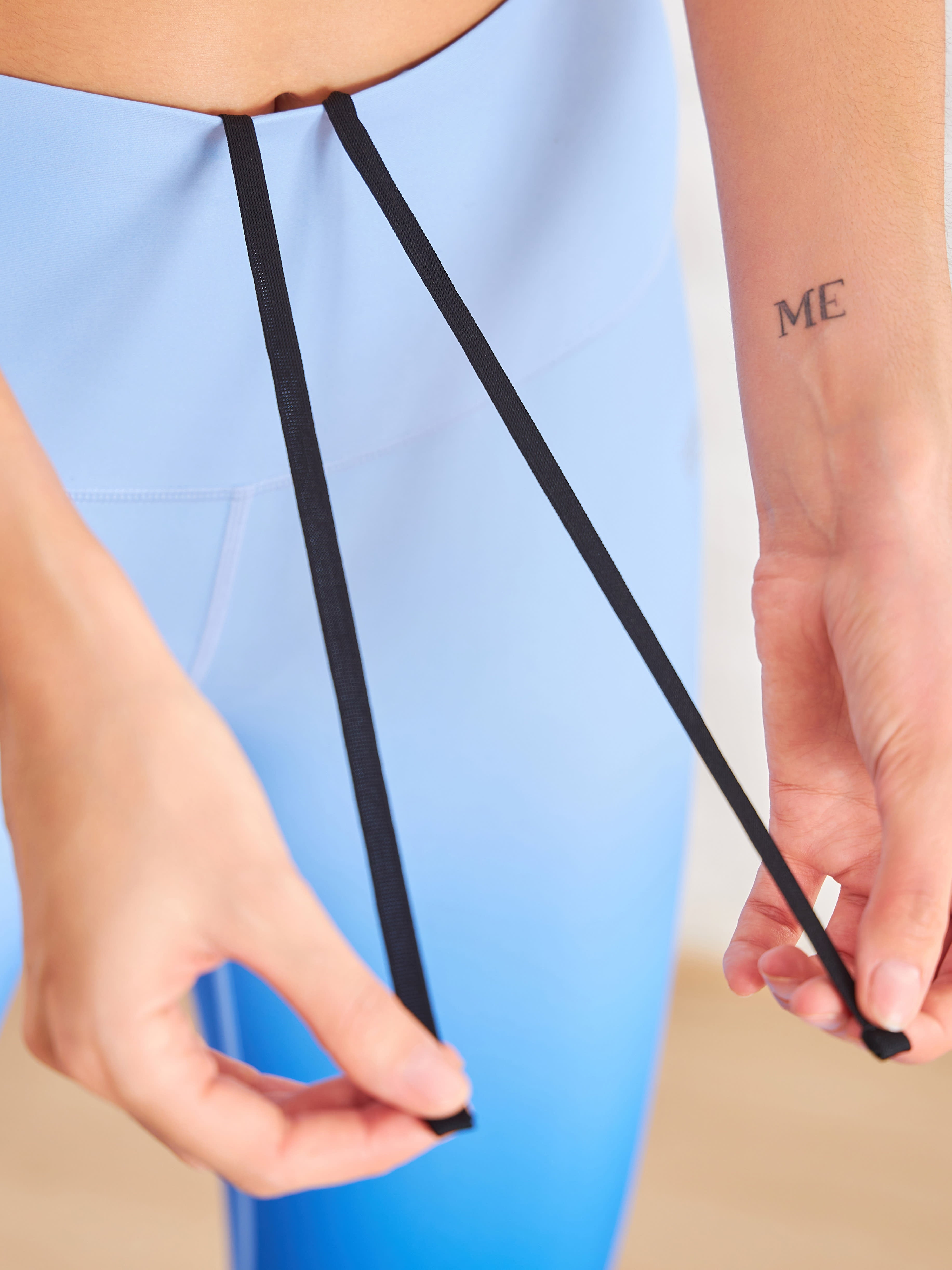 Ombre Yoga Tights with Side Pocket