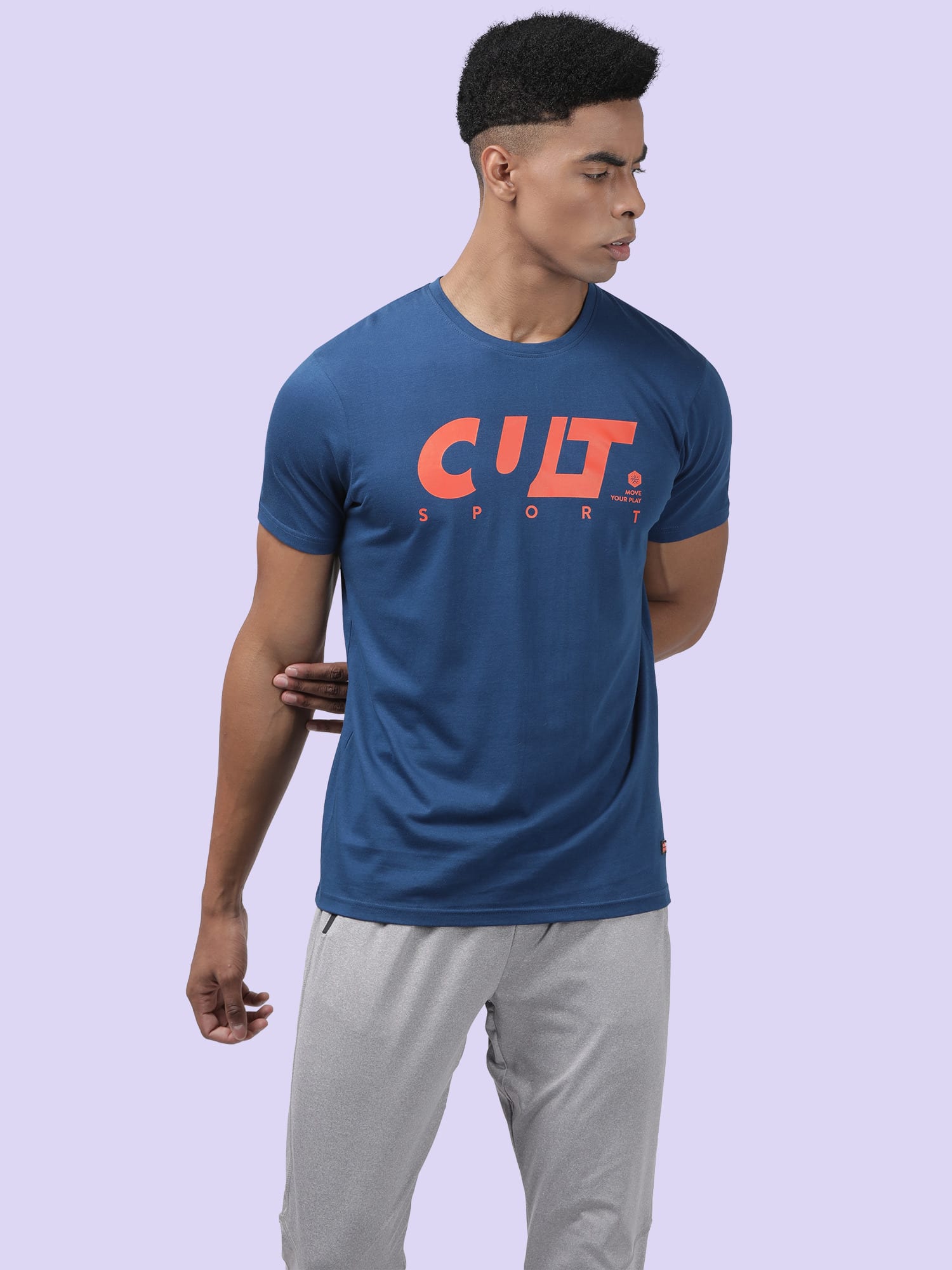 Everydays Cruise Teal Blue Cotton Tee