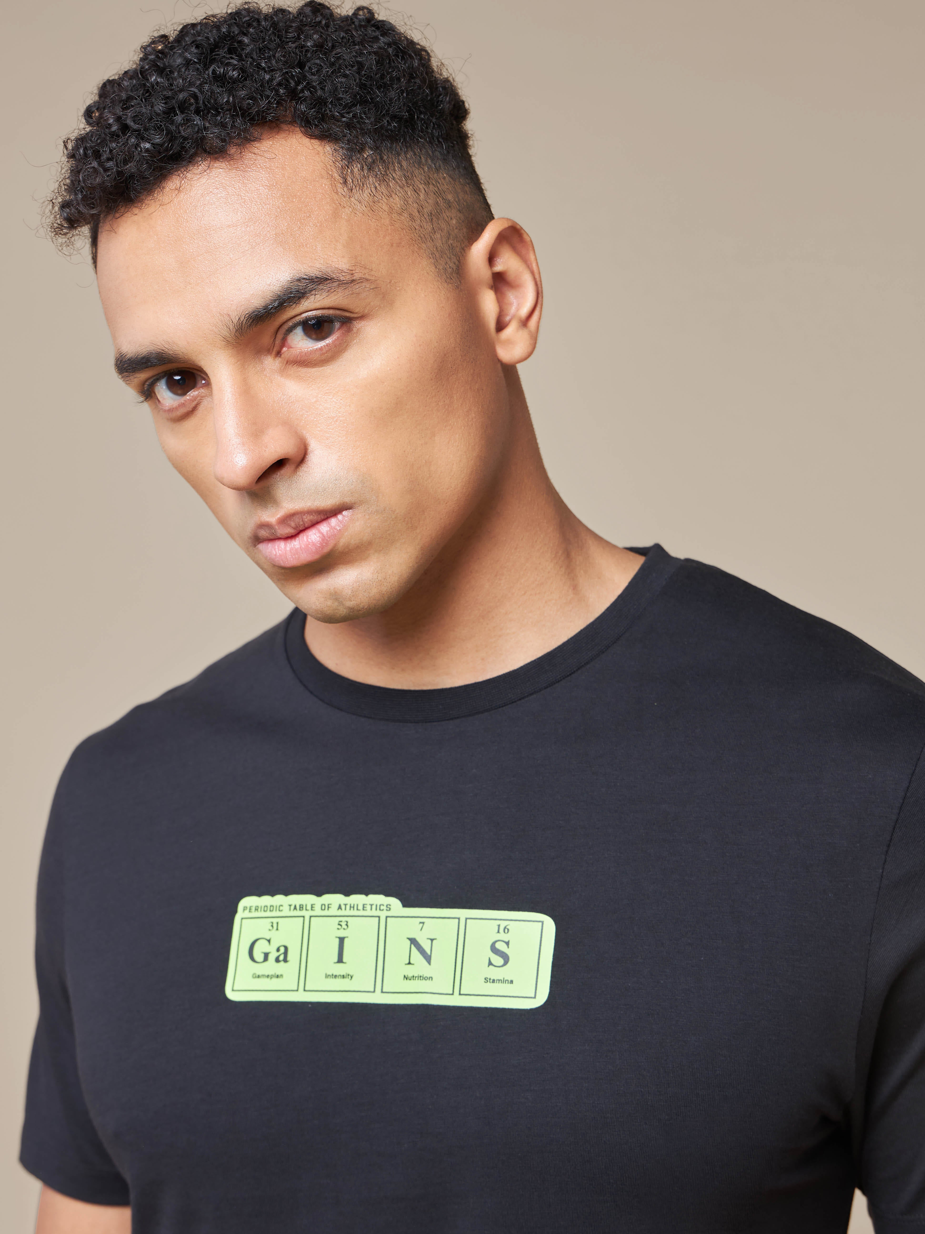 Gains Typographic Training T-shirt