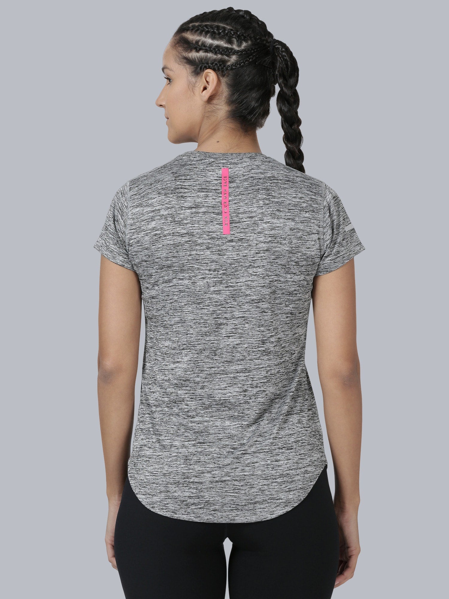 Vital Breeze Grey Gym Tee
