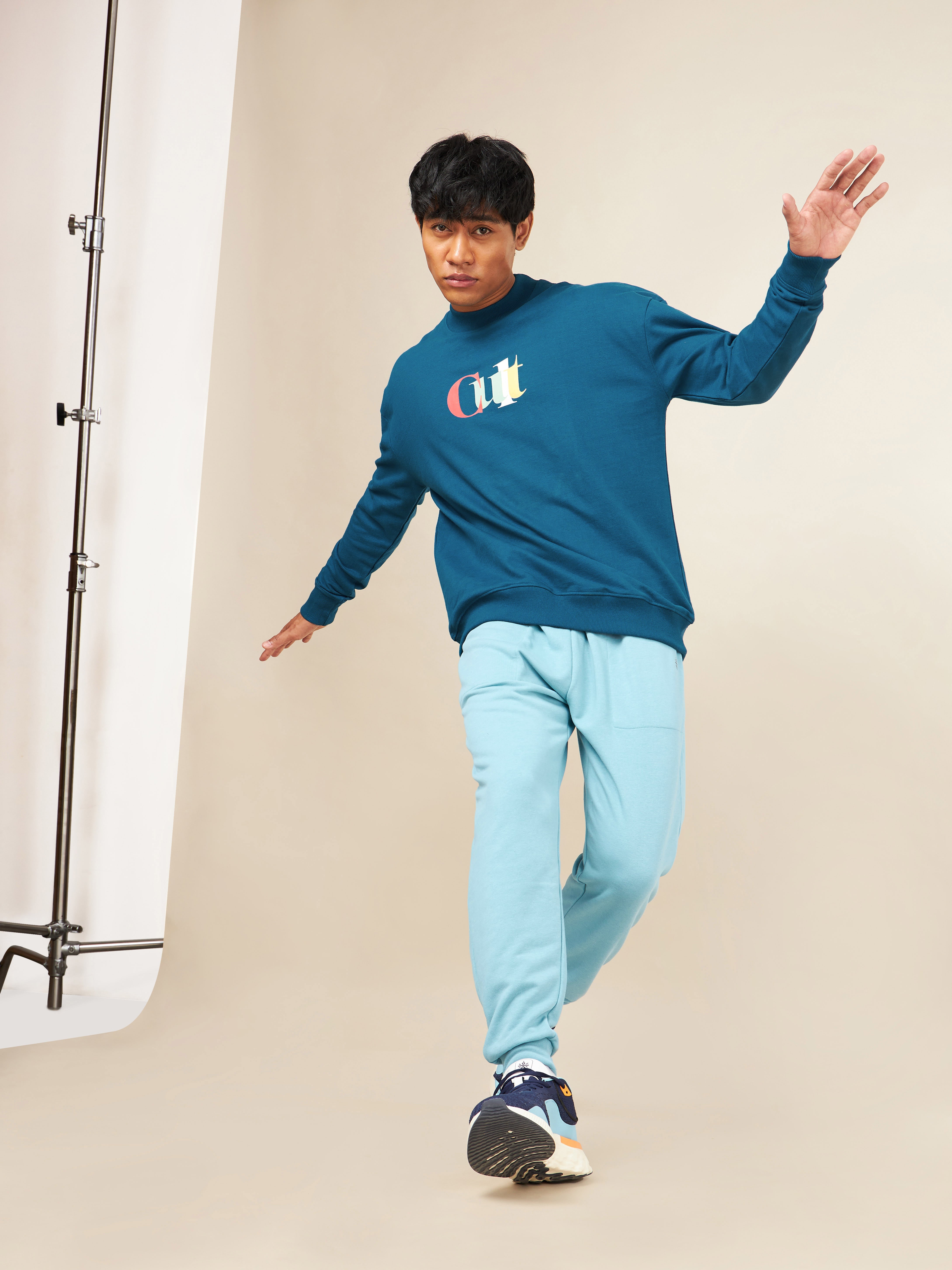 Cult Brand Carrier Blue Sweatshirt