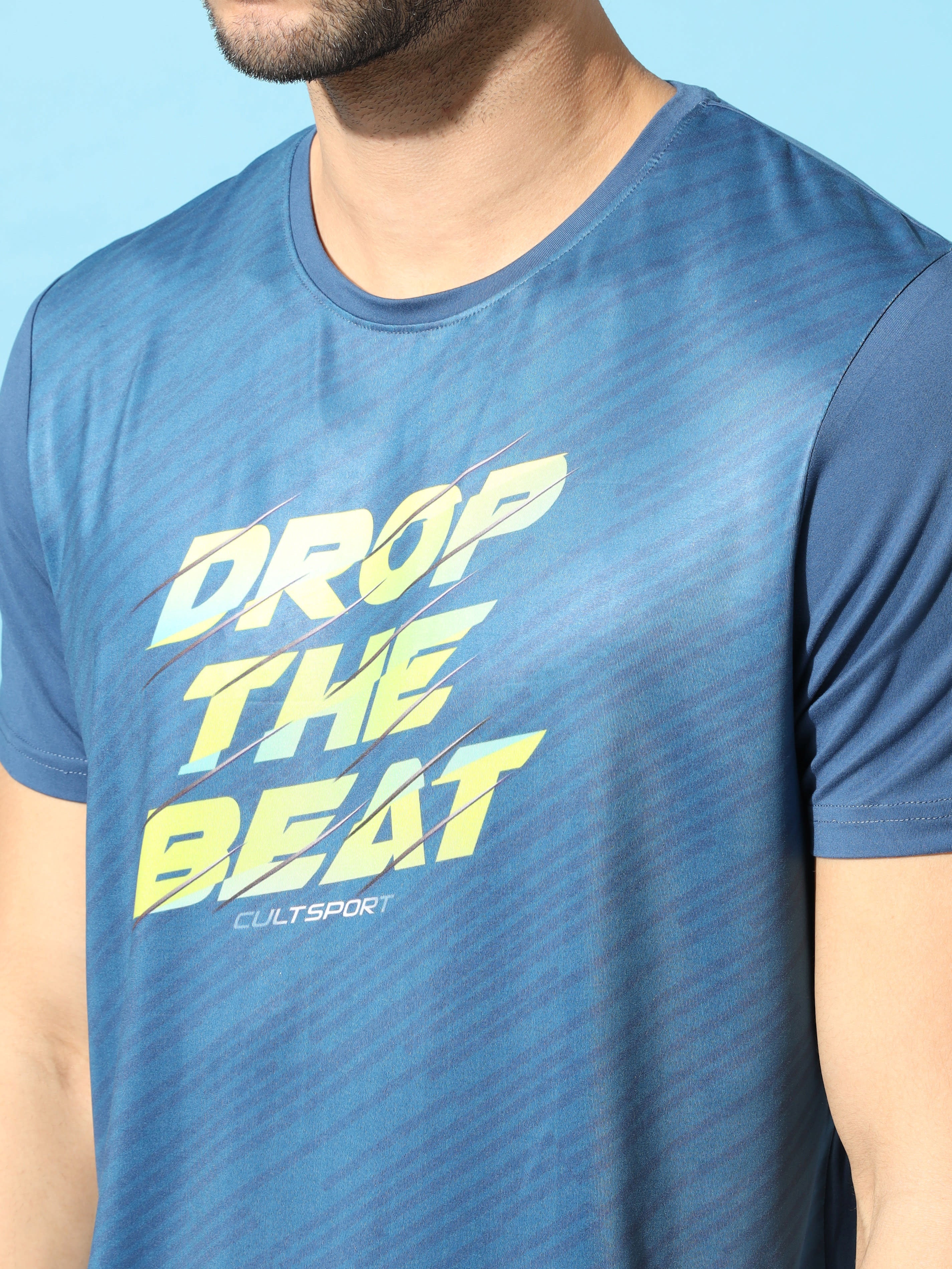 Dance Graphic Print Workout T-shirt