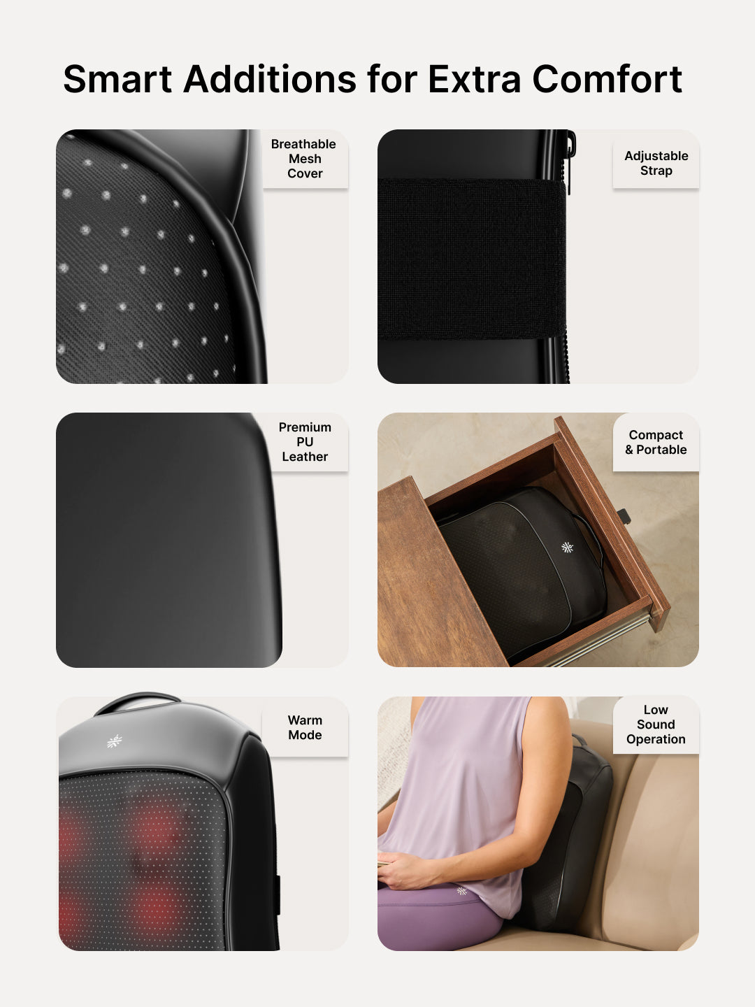 Cult Deep Cure Pro Back massager, 4 Deep Kneading Shiatsu rollers for back and waist Pain Relief,Multiple modes, Corded Electric Massager.