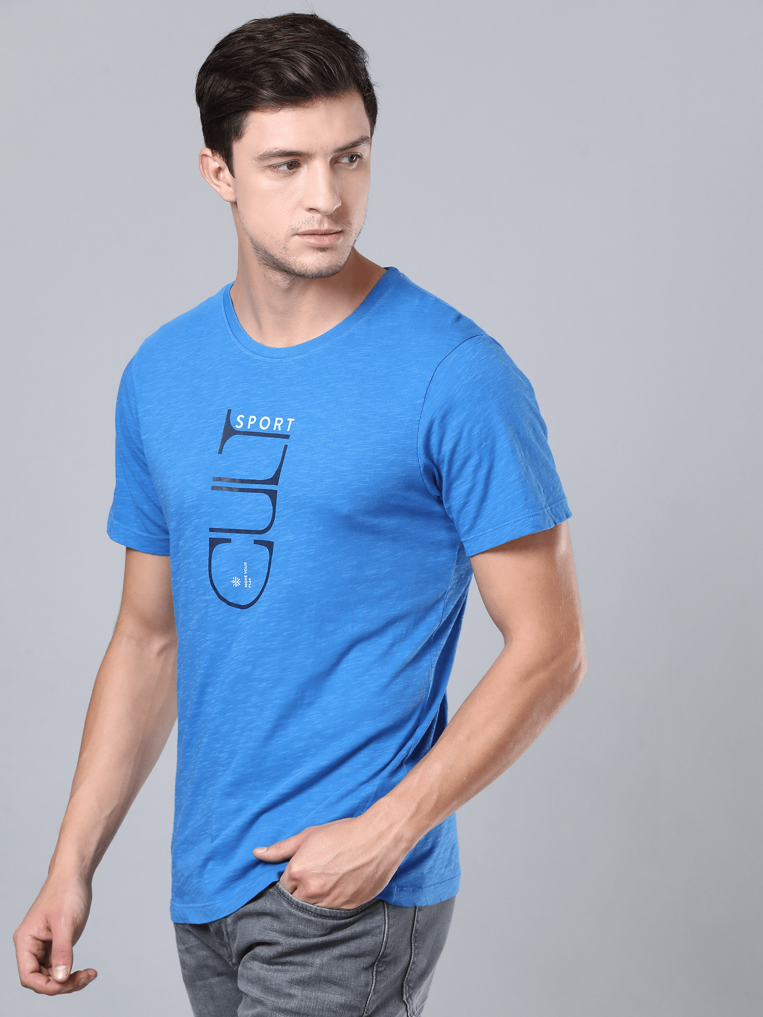 Everyday Mark Blue Casual Tee