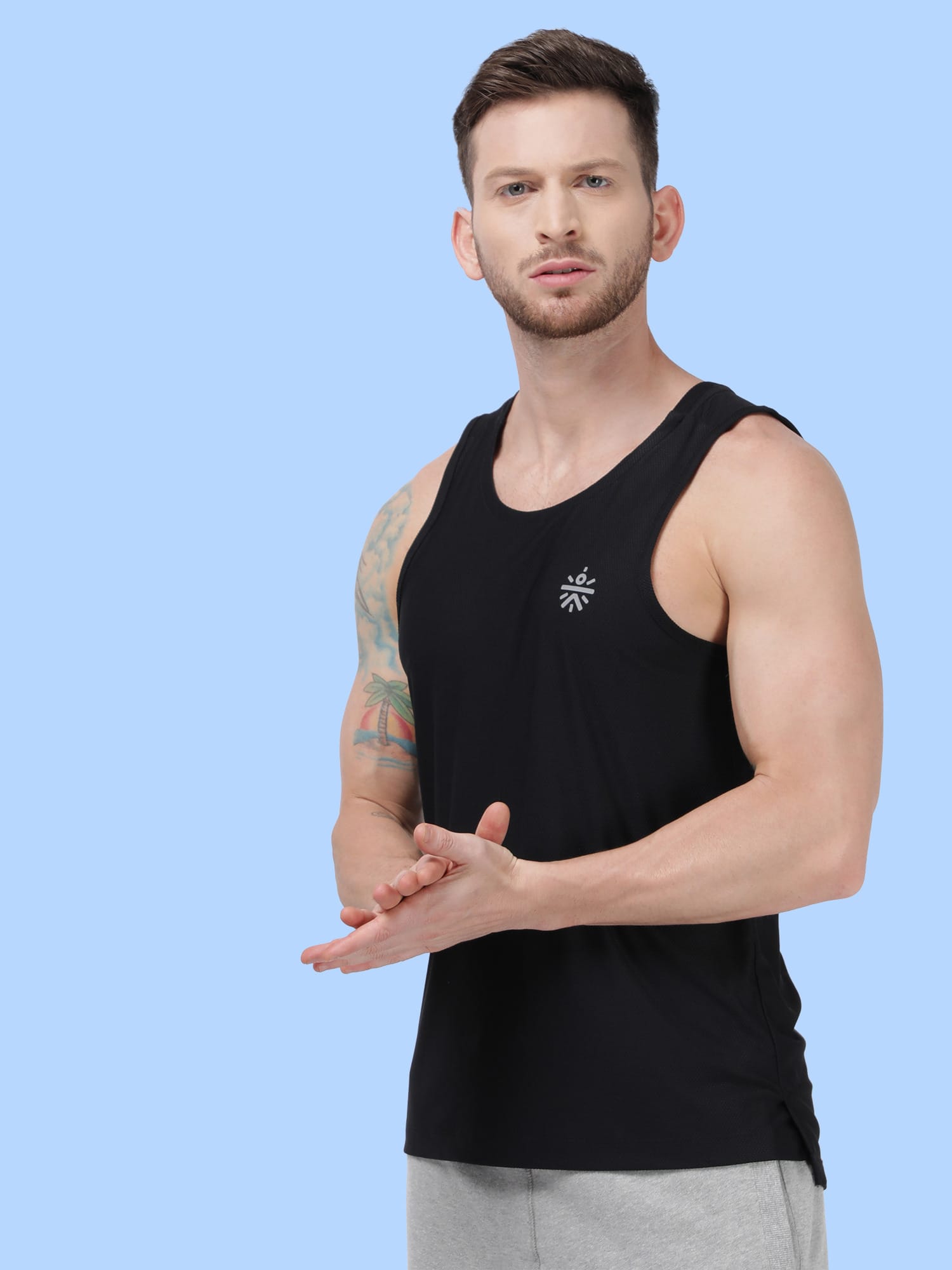 Vital Hyper Black Tank Top