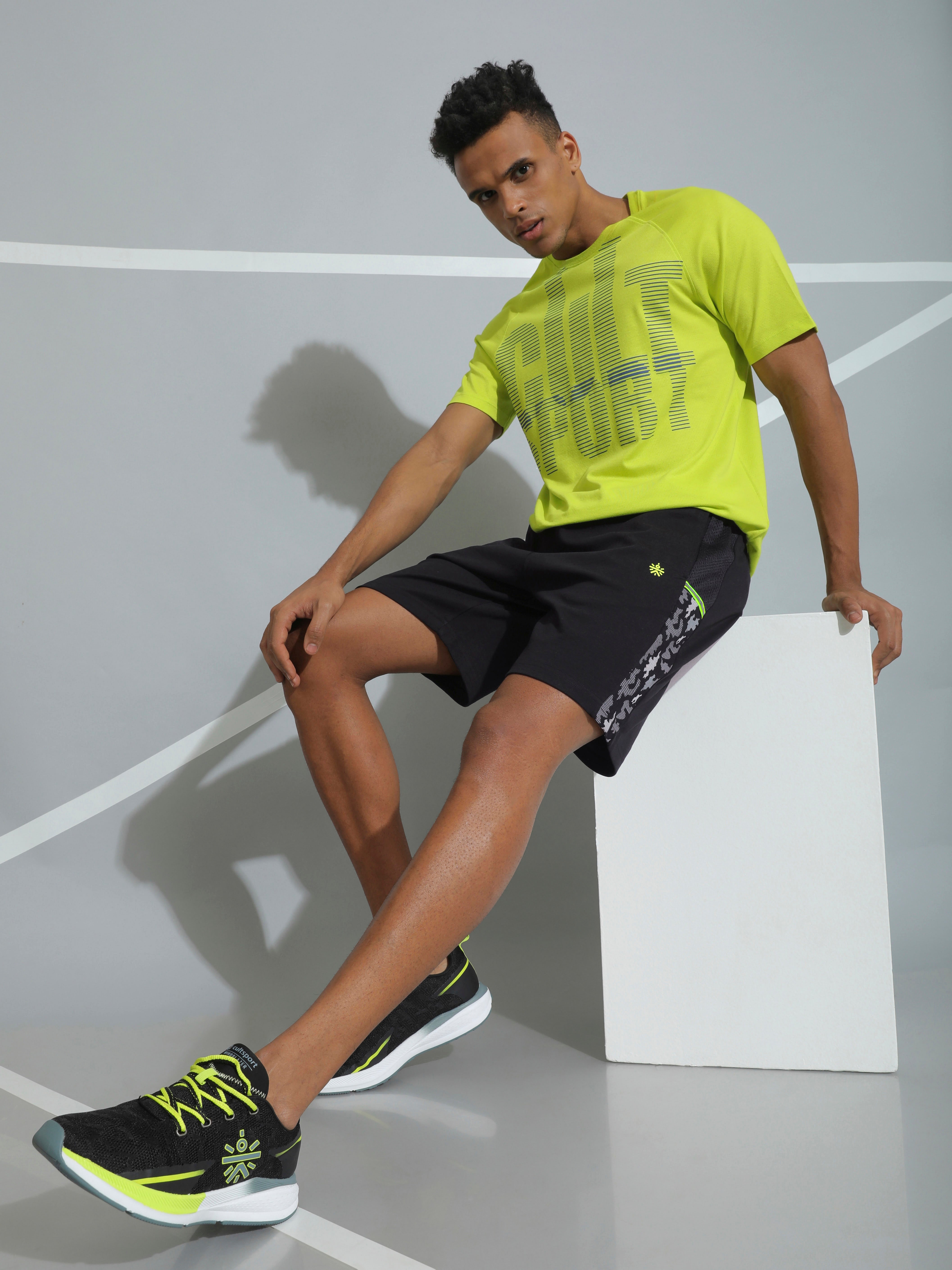 Digital Camo Active Shorts