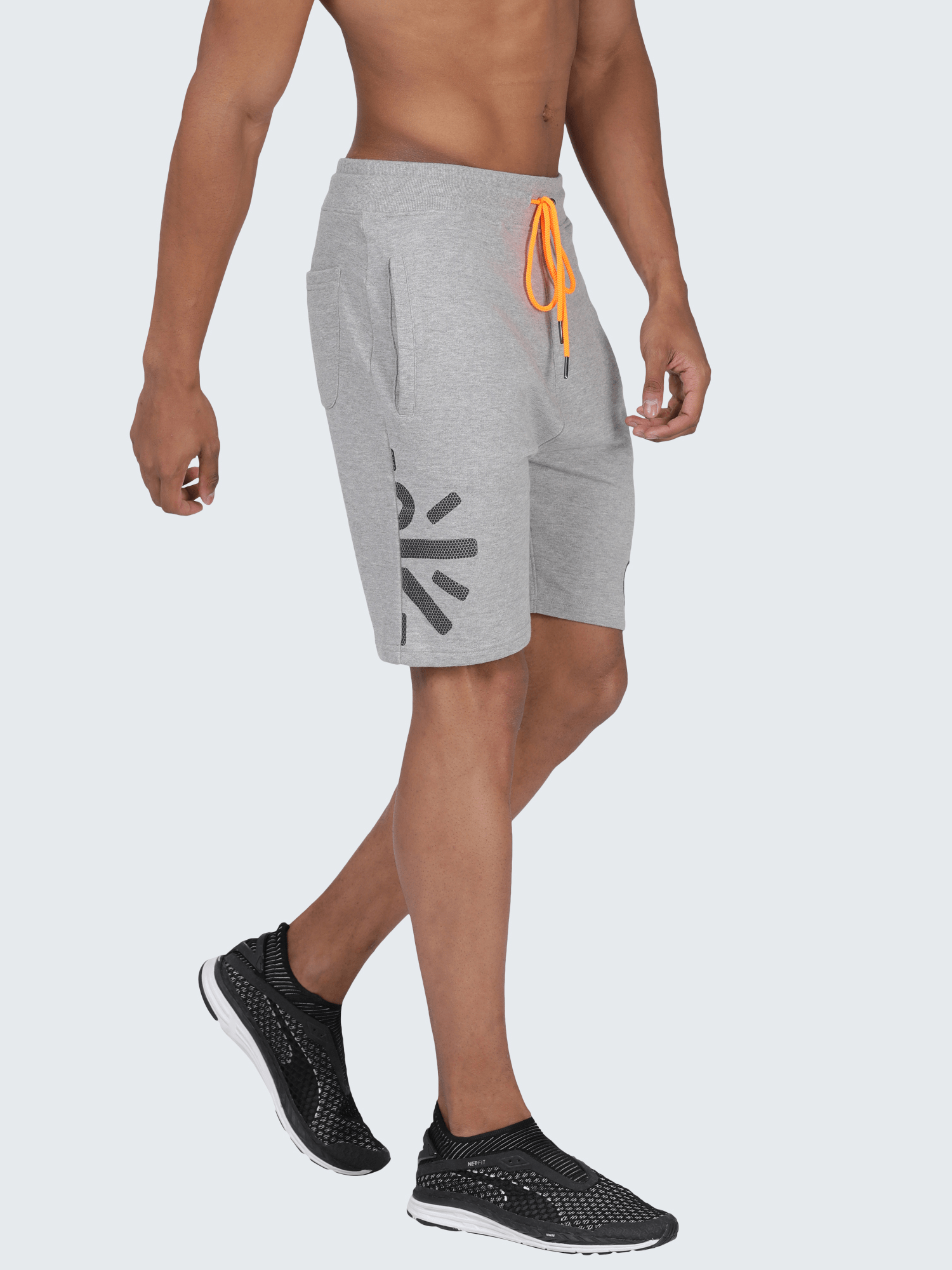 Everydays Cloud Light Grey Casual Shorts