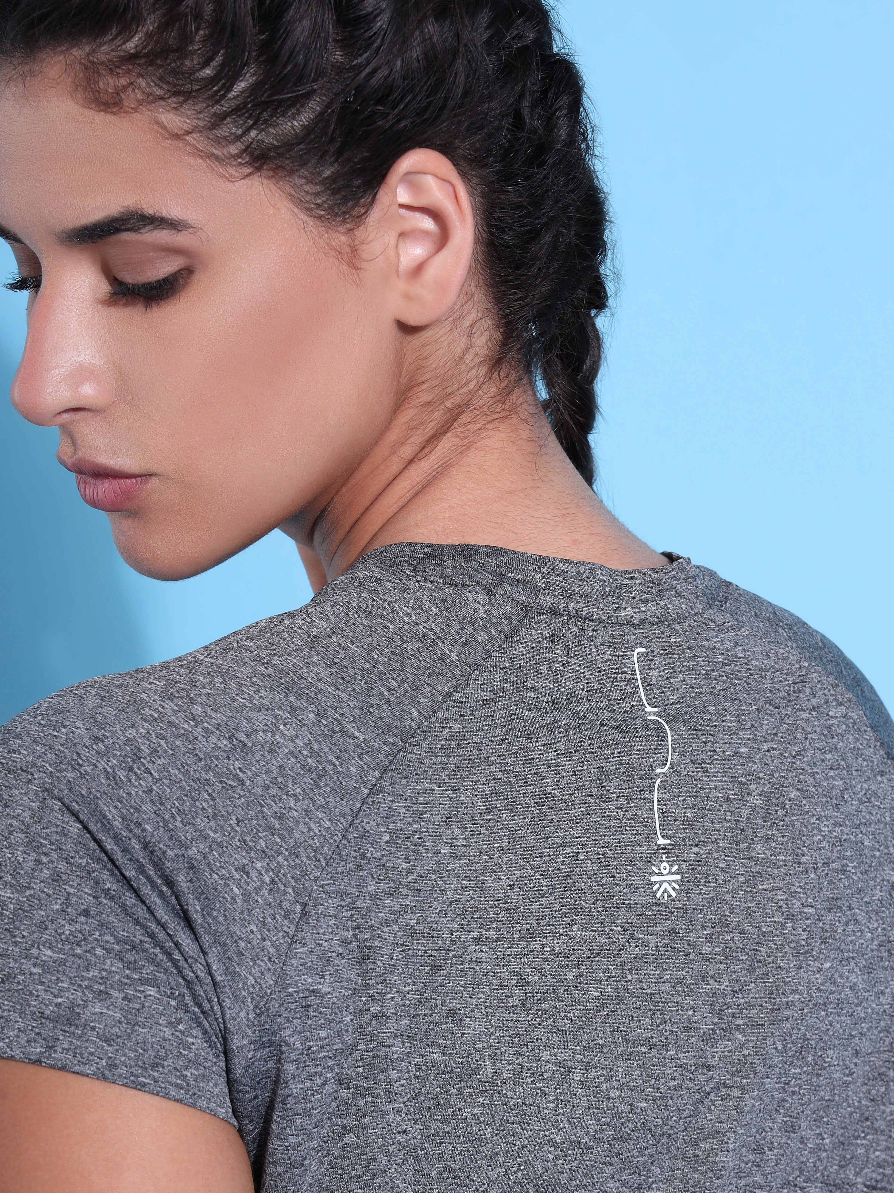 Typographic Print Running T-shirt