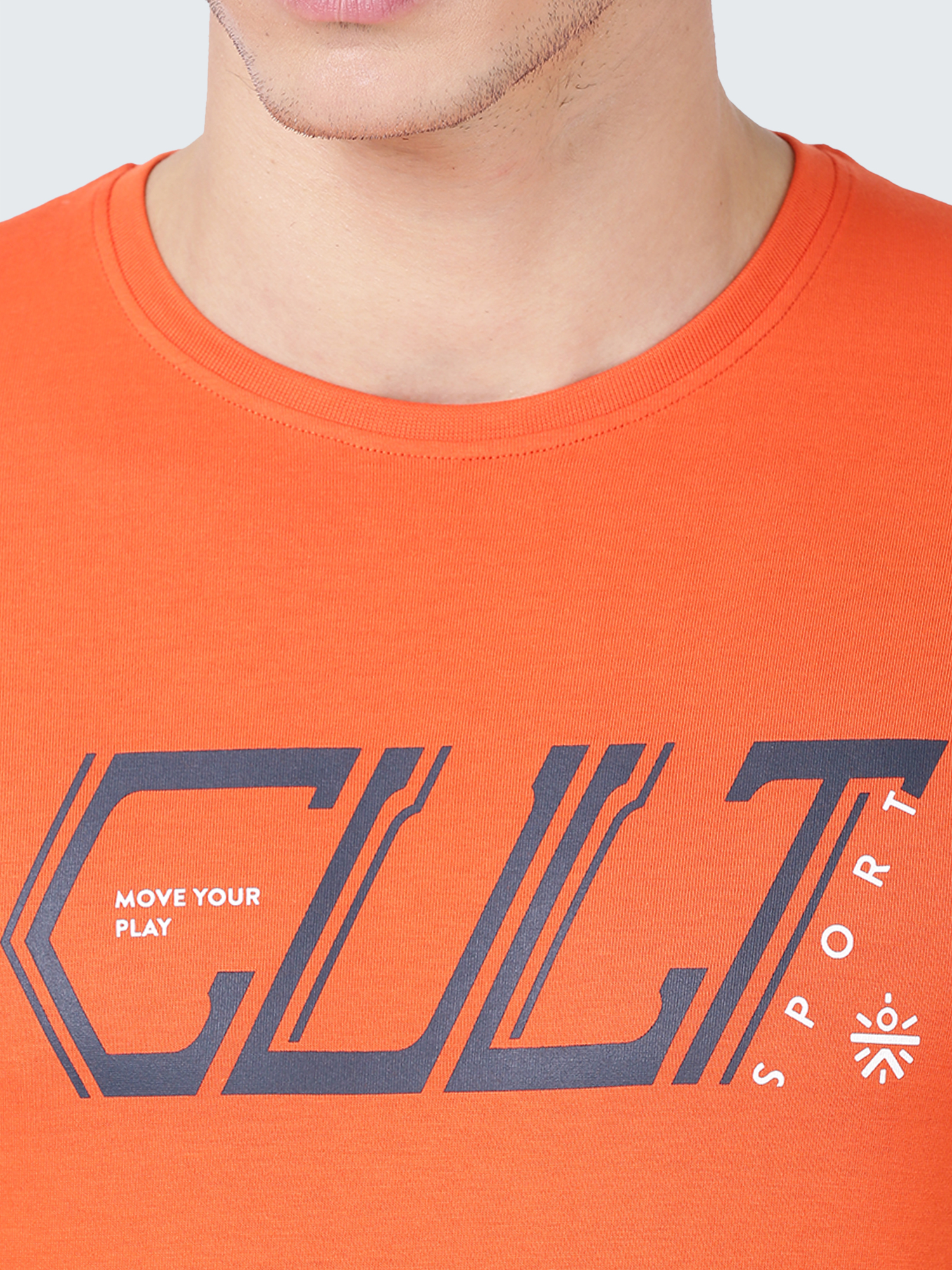 Everydays Mark Orange Cotton Tee