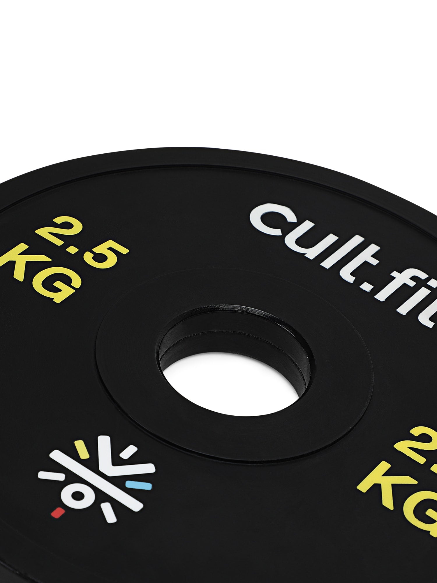 cult.fit Bumper Plate - 2.5 KG x 4 Pcs