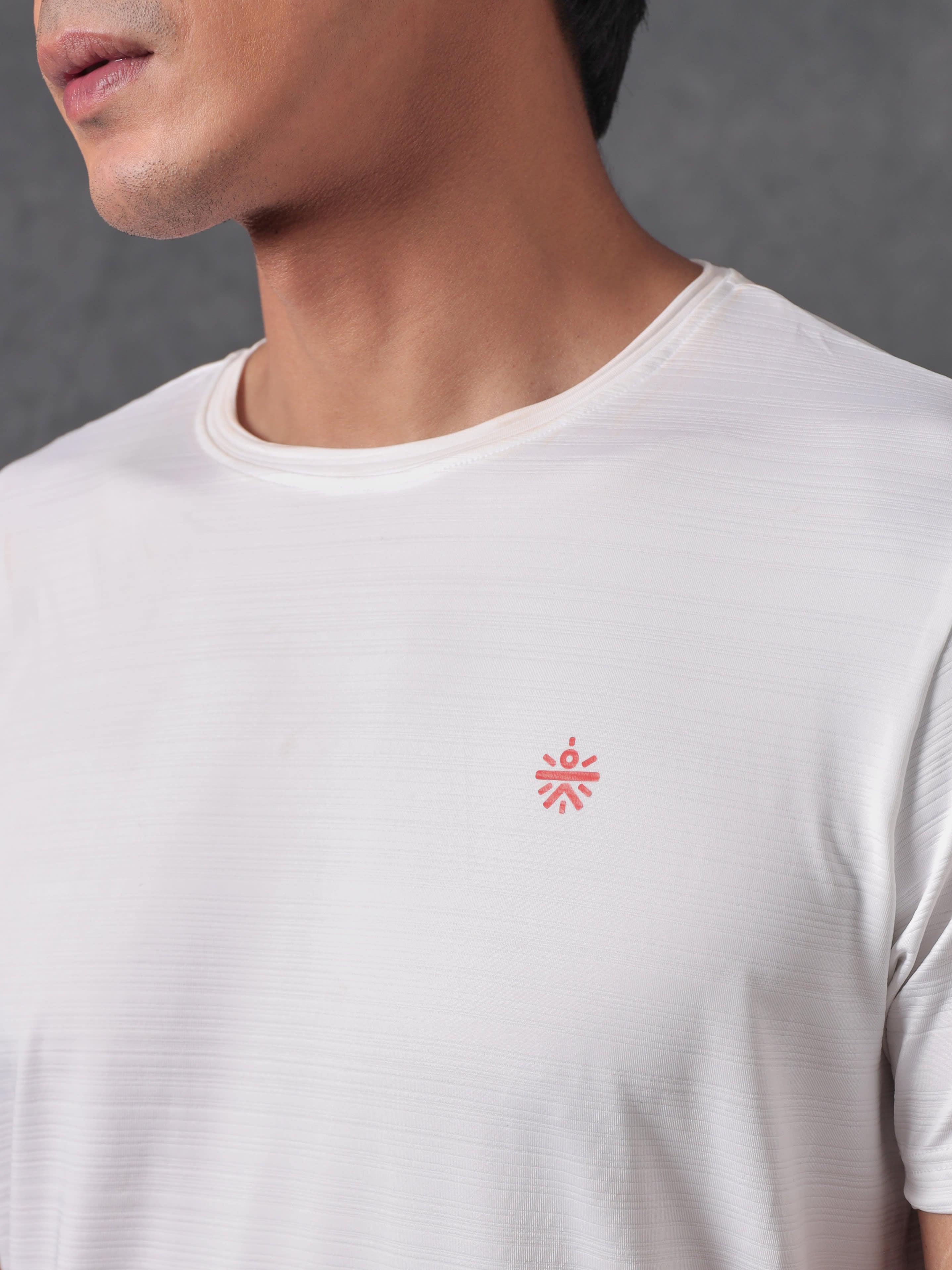 Gradient Stripe Workout T-shirt