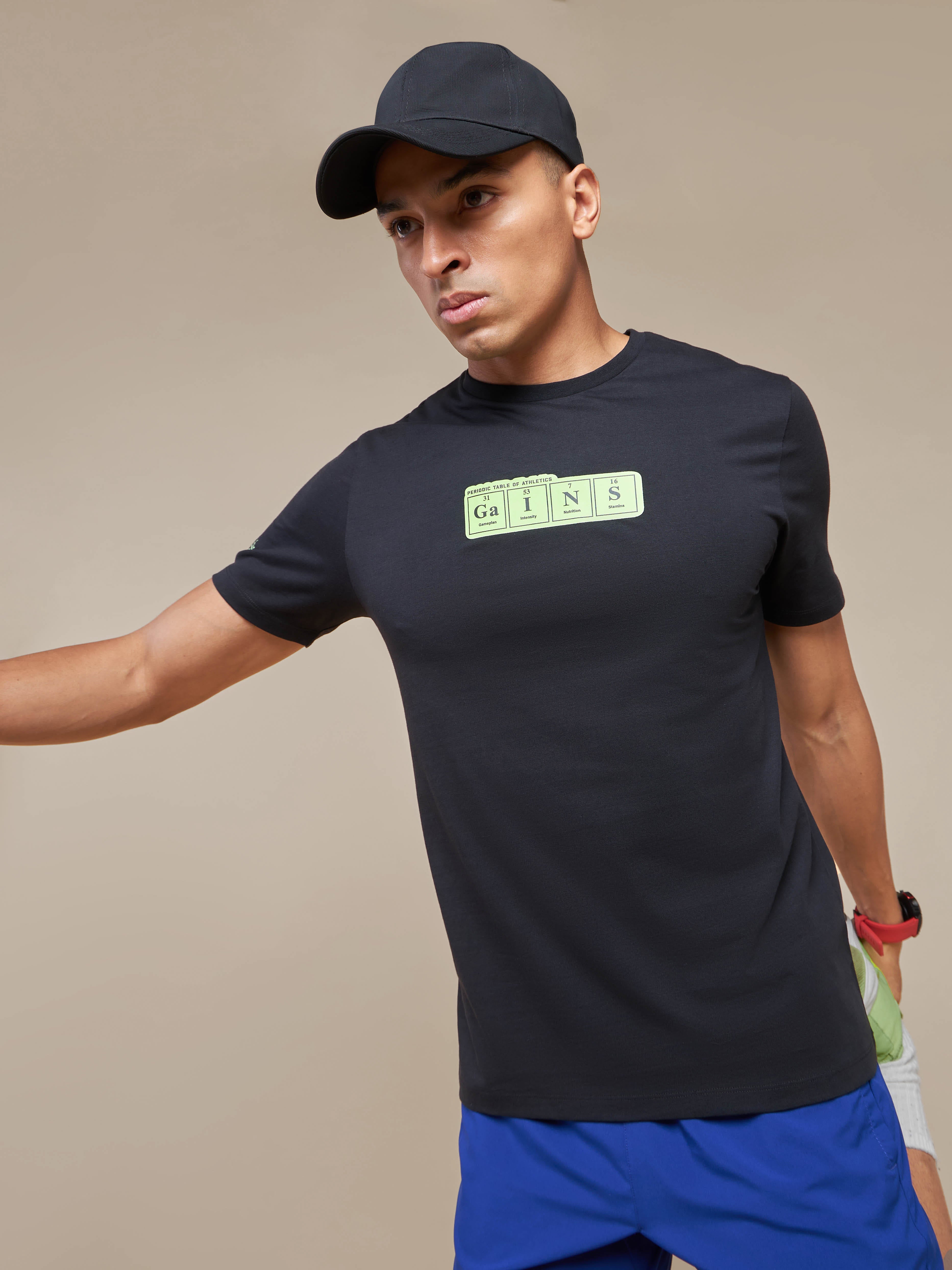 Gains Typographic Training T-shirt