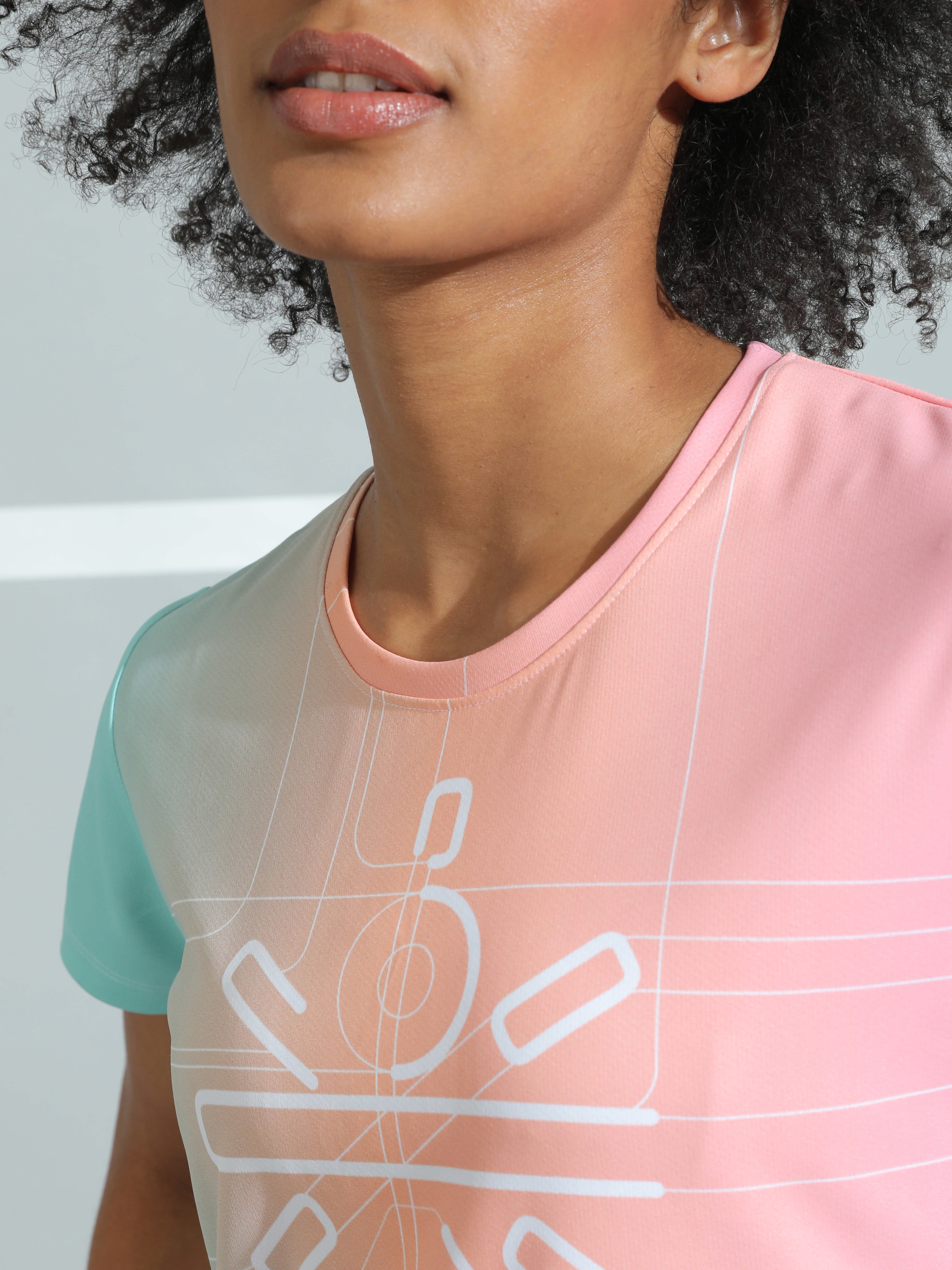 Ombre Logo Active T-shirt